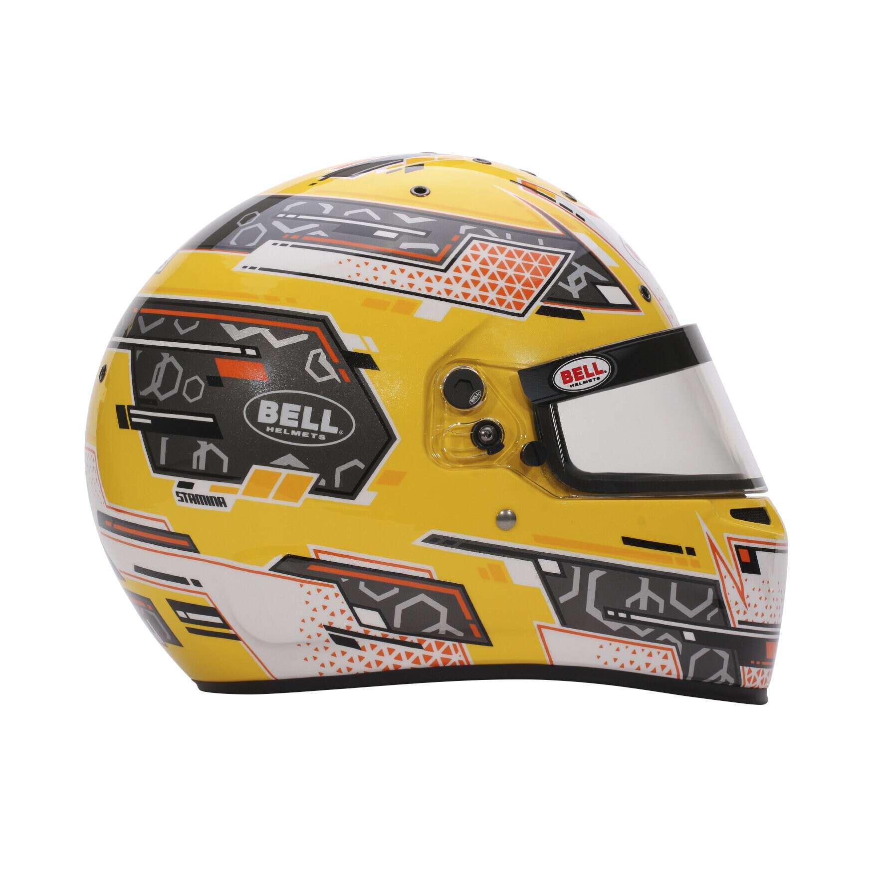 Hjälm Bell Hjälm RS7-K Stamina Antracit/Yellow