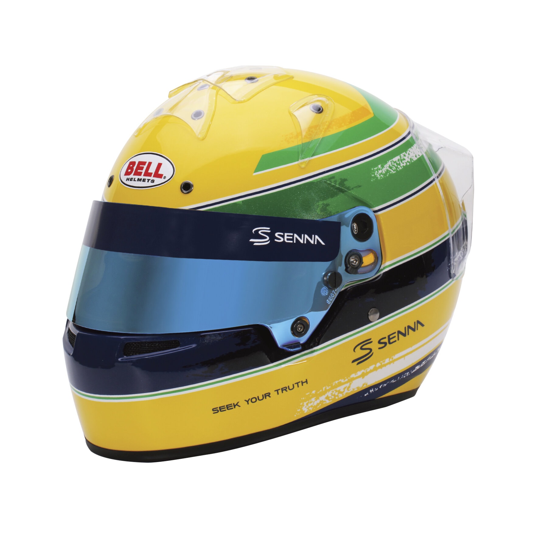 Casque karting Bell RS7 K STAMINA YELLOW