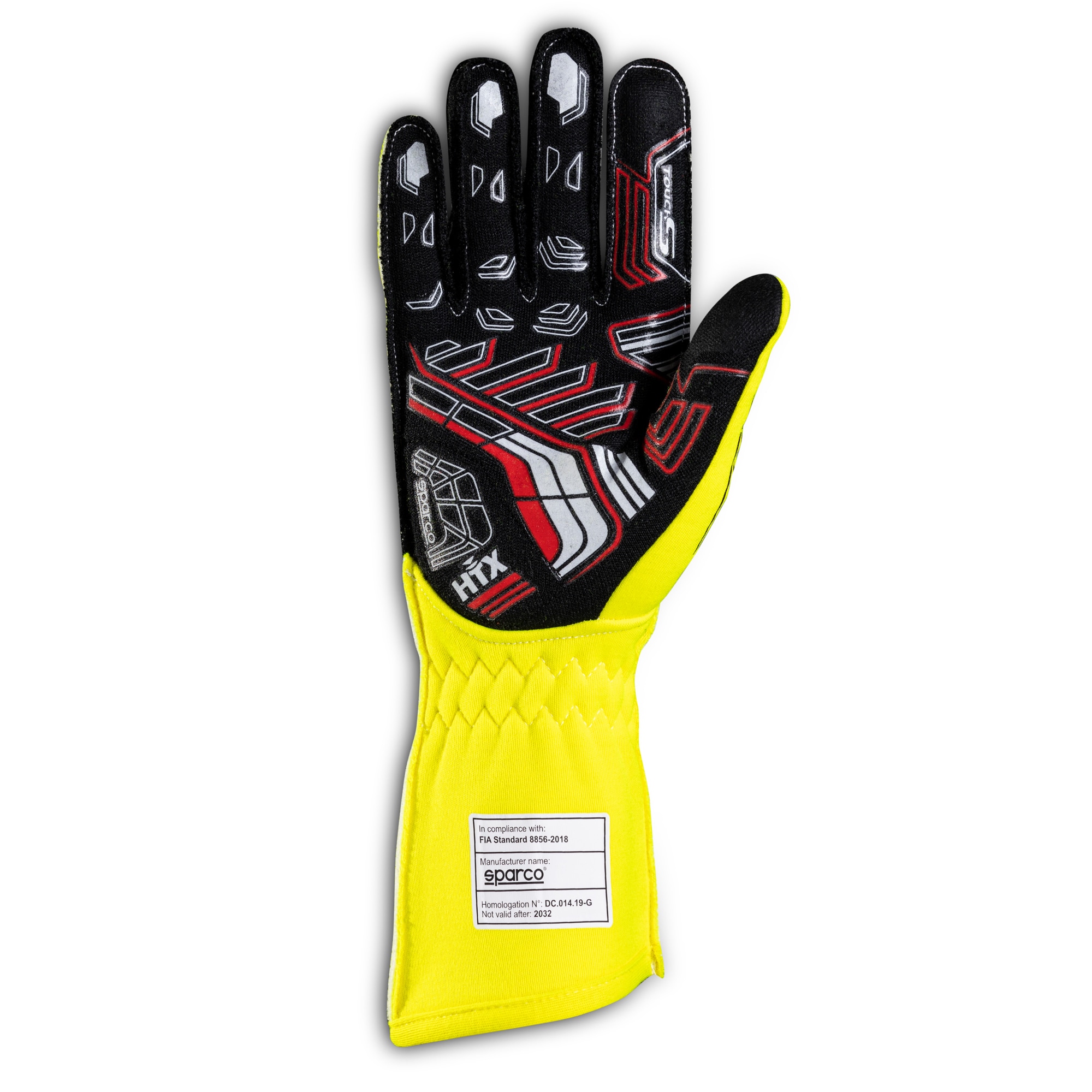 Racing Gloves Sparco Arrow RG-7.1 Yellow
