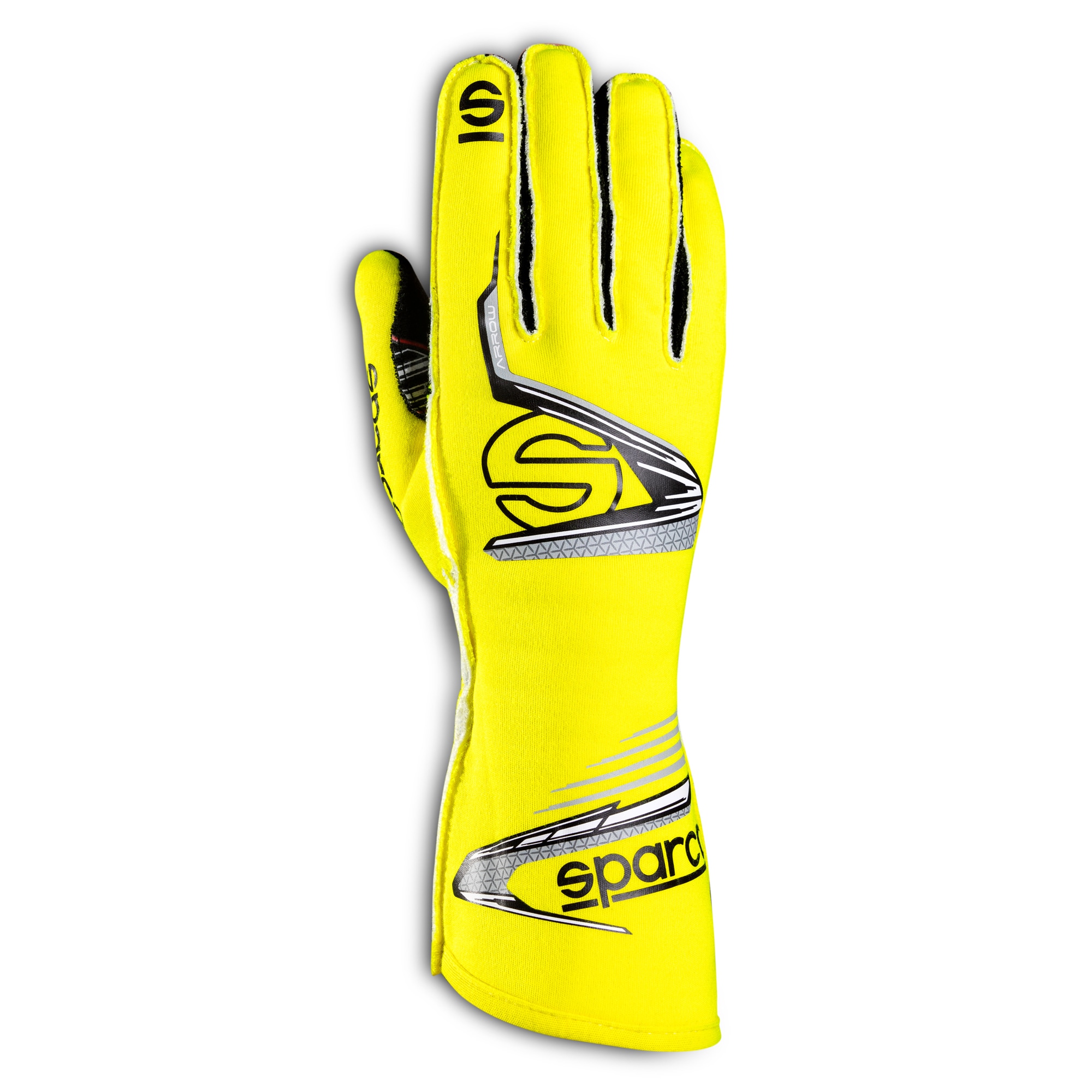 Racing Gloves Sparco Arrow Yellow