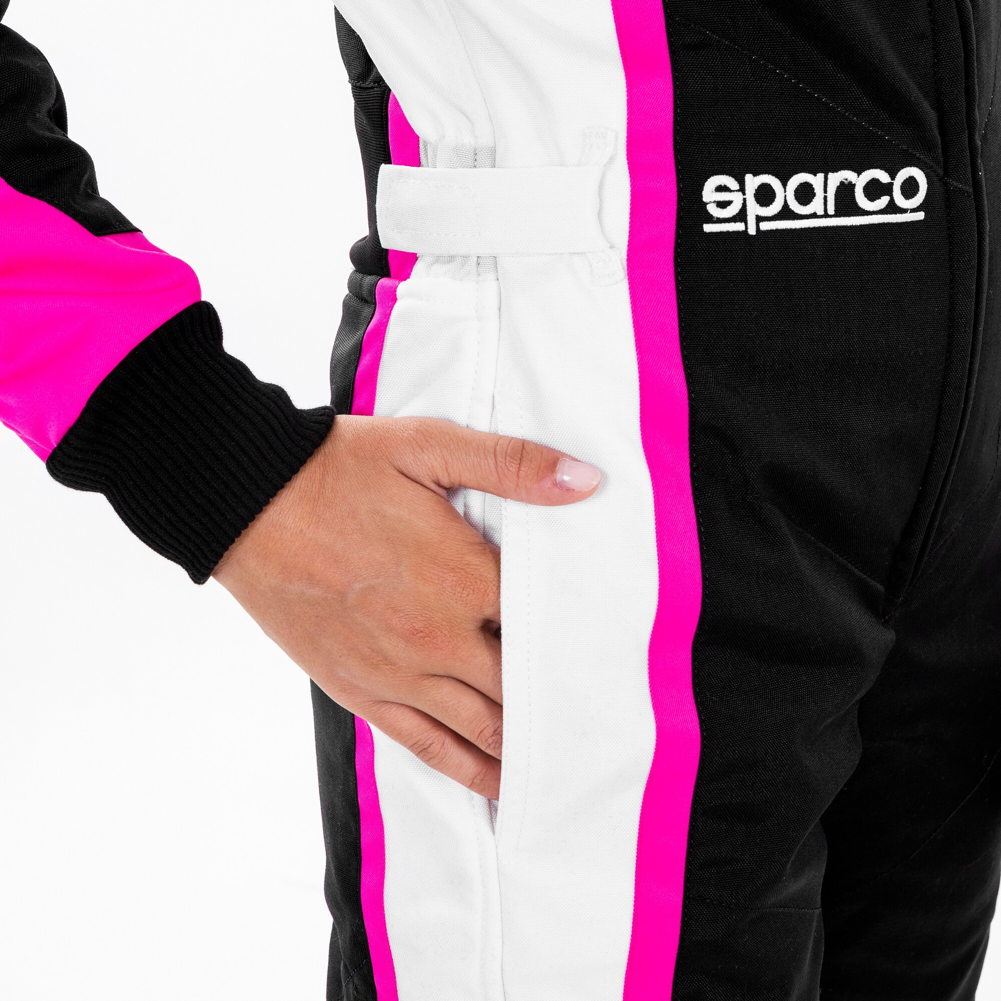 Karting suit Sparco Kerb Lady Black/Pink