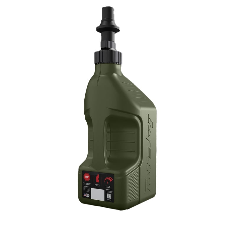 Tuff Jug Quick Fuel 10L Forest green Ripper cap black (Gen 3)