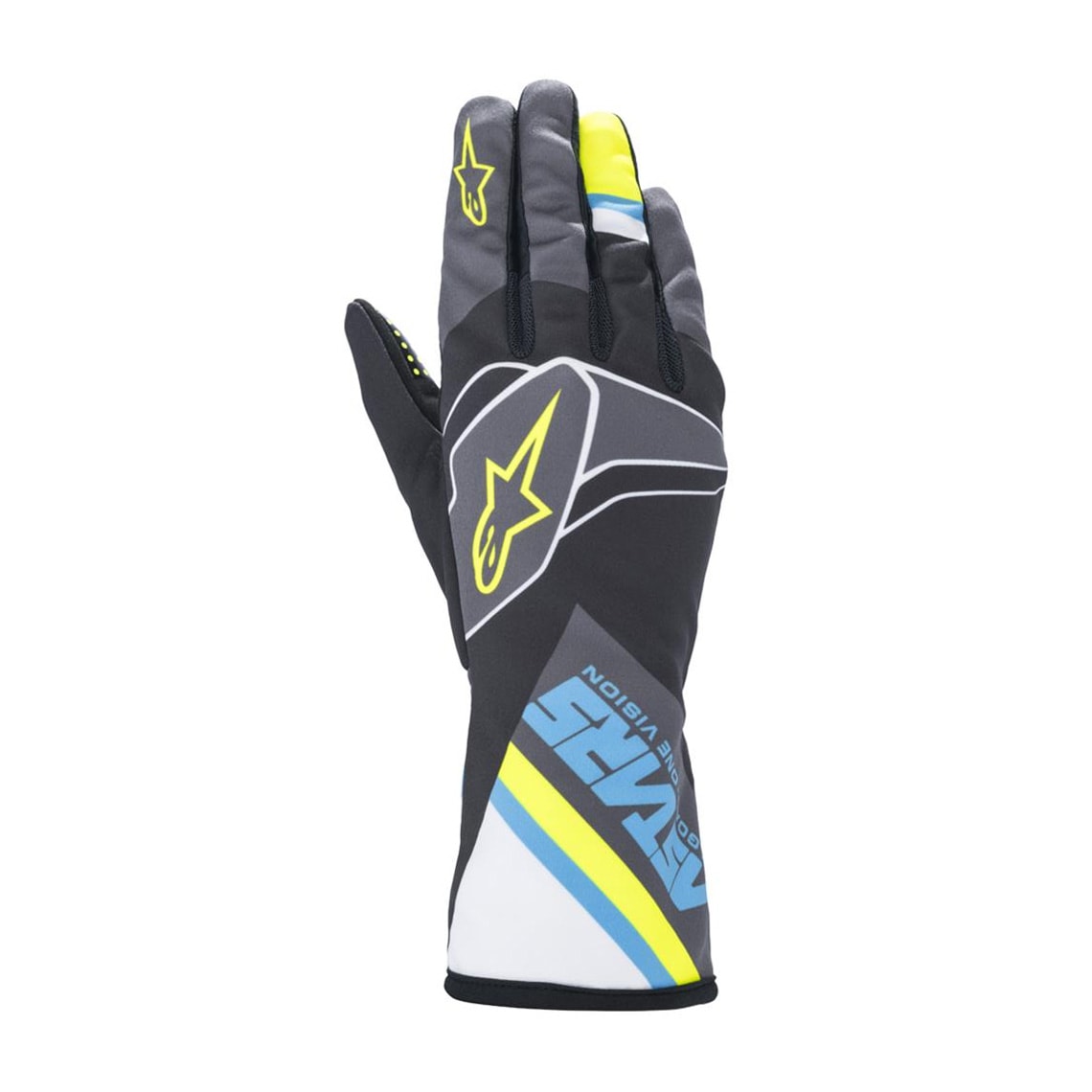 Gloves Tech-1 K  V2 Gray/Cyan