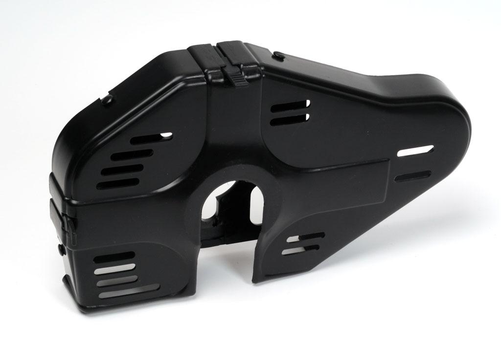 Chain guard integral, black