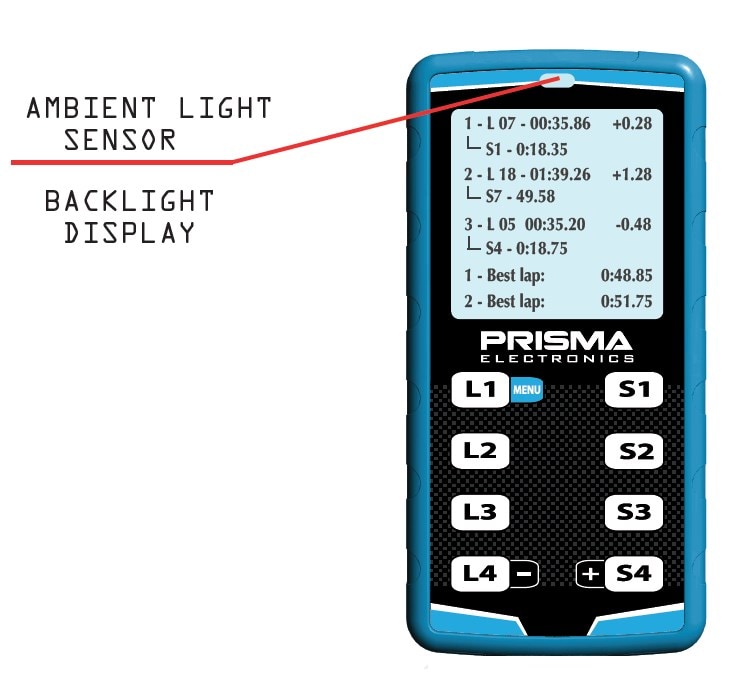 Stop watch Prisma for 4 drivers