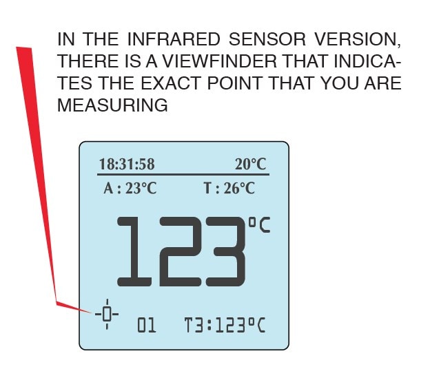 Tyre Pressure Gauge + IR Temperature HIPREMA 4