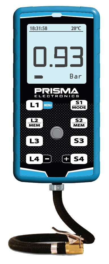 Tyre Pressure Gauge + IR Temperature HIPREMA 4