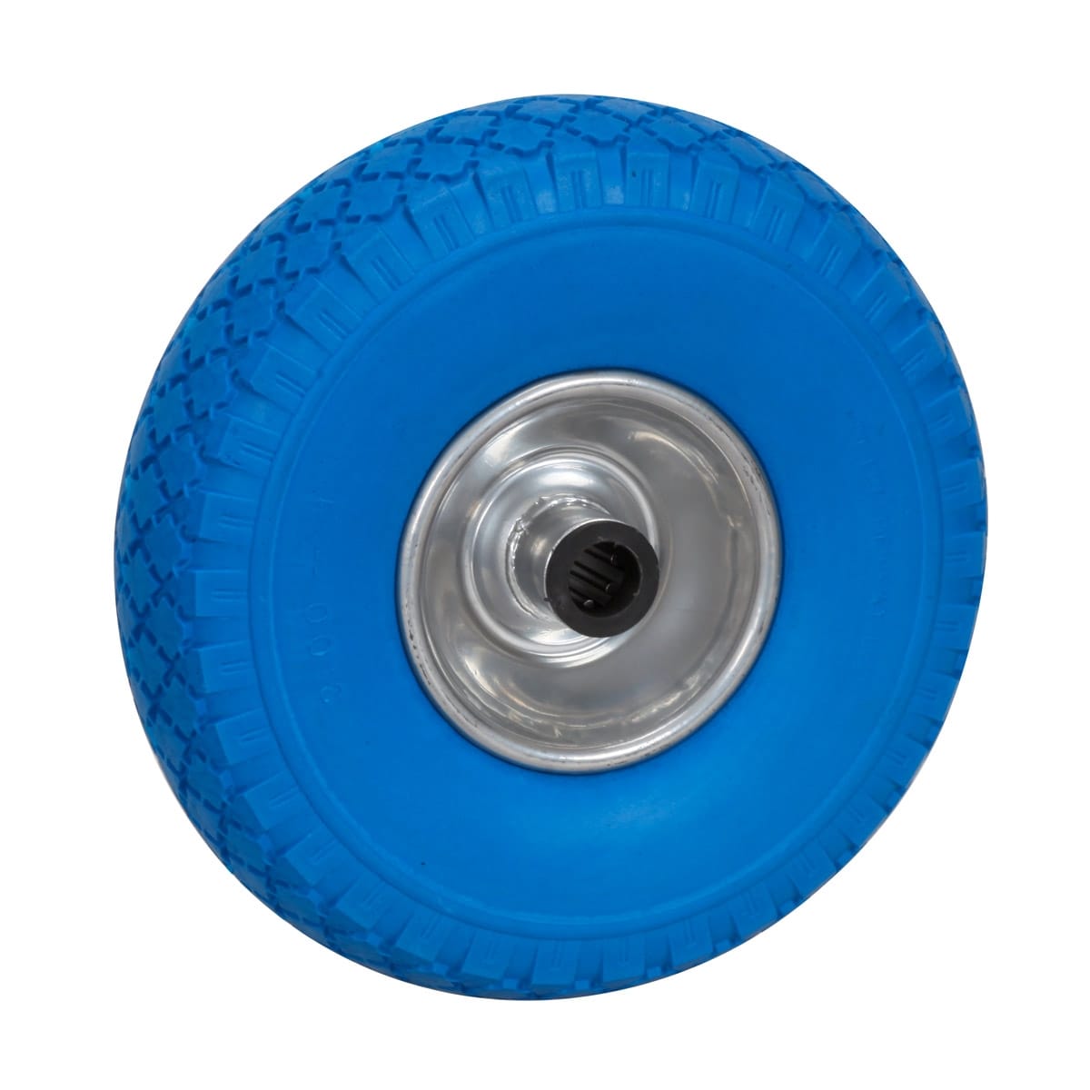 Solid Wheel For Trolley 260x85mm Blue