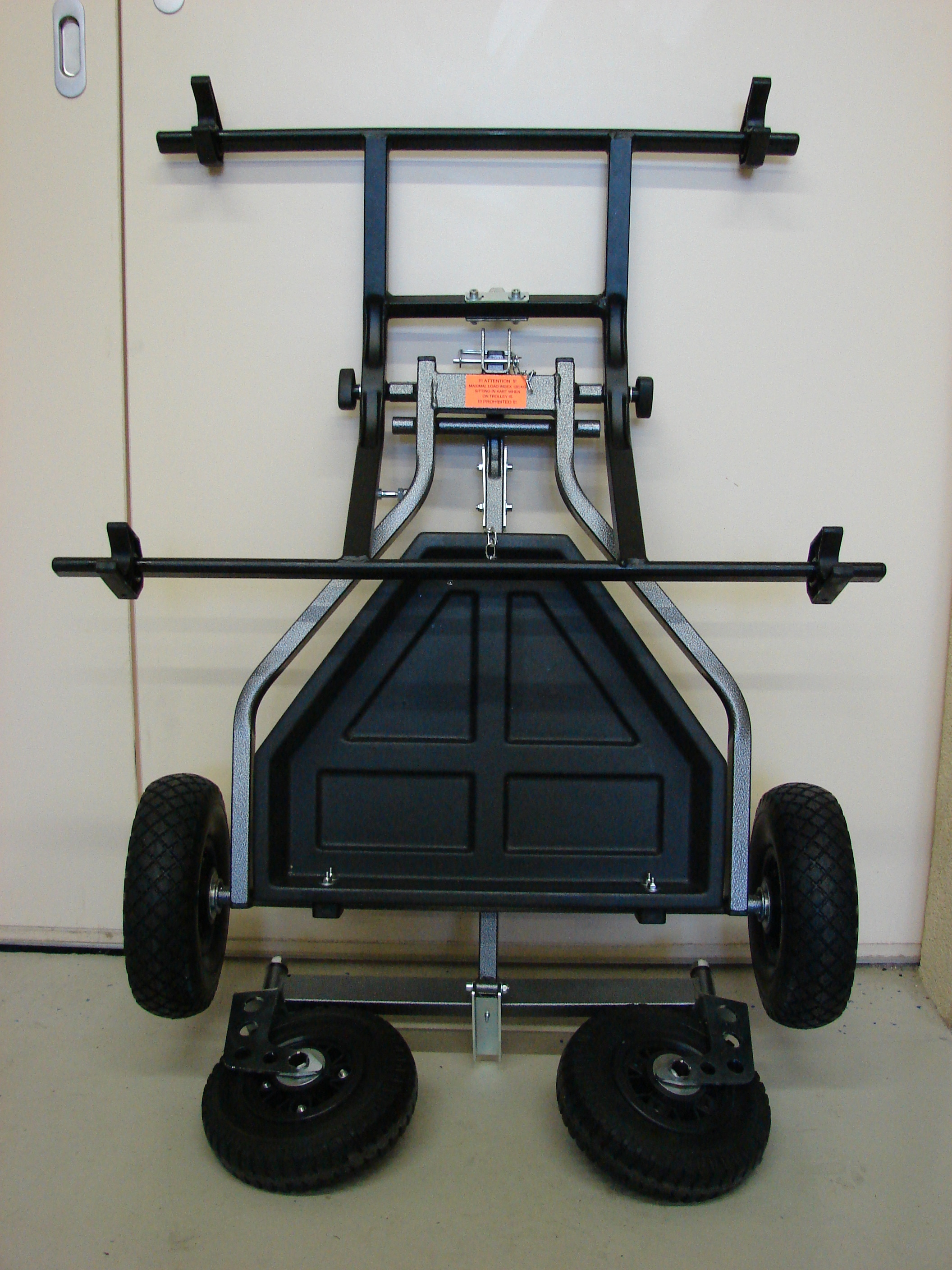 Kart Trolley Stone Evolution Lift Black