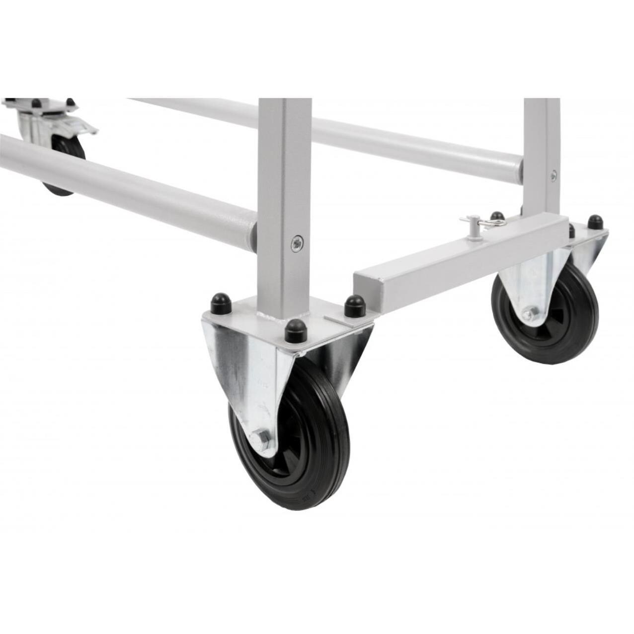 Wheel & Tyre Trolley Grey