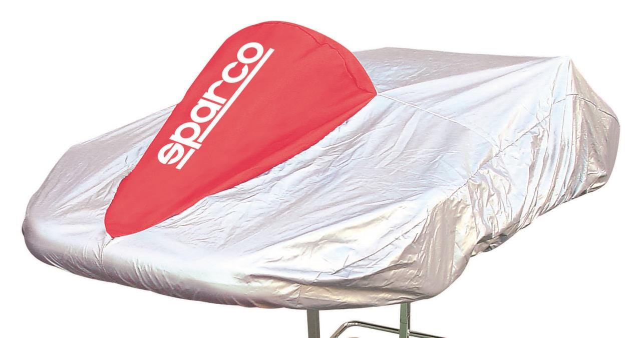 Kart Cover Sparco Red