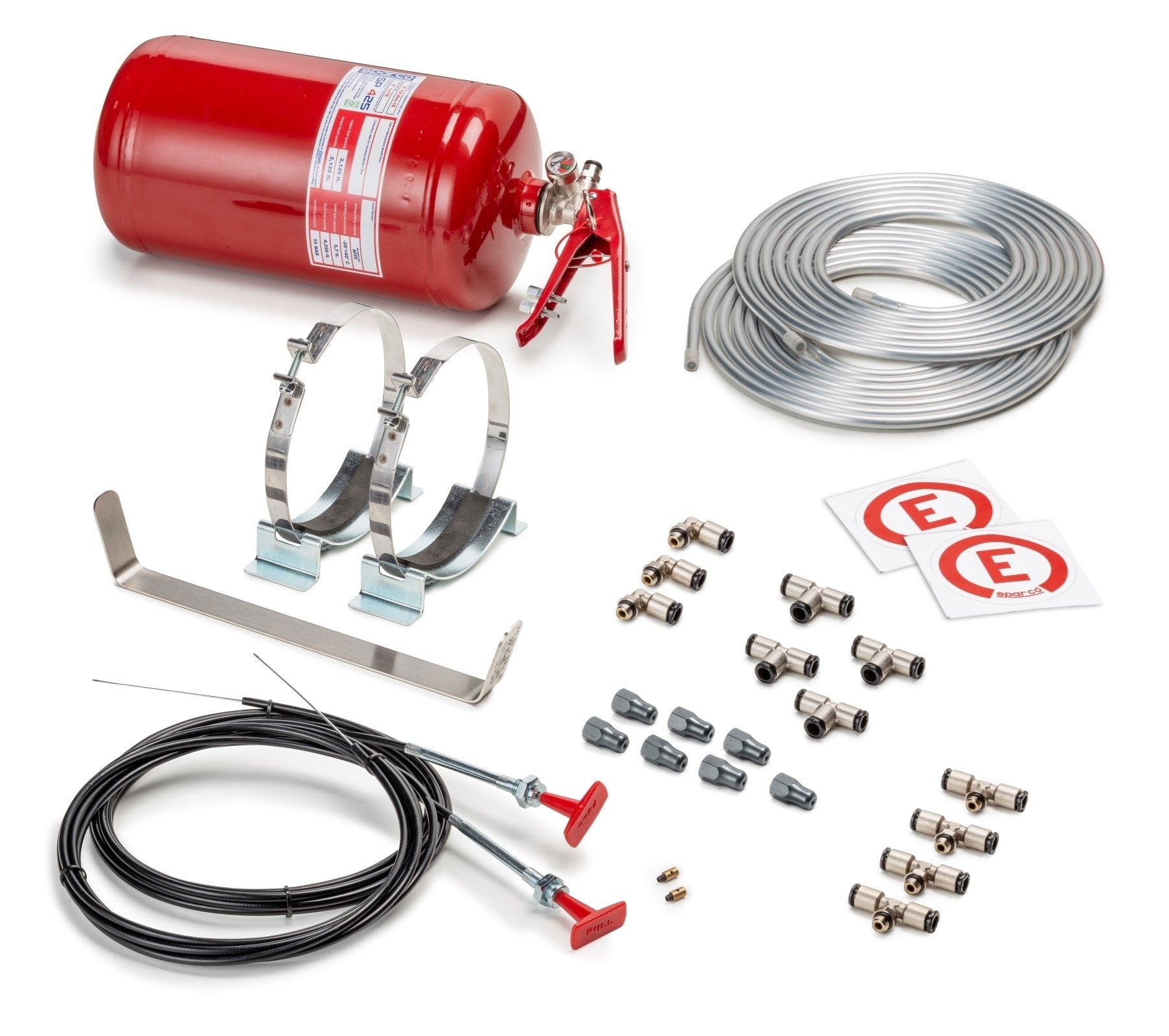 Sparco Fire Extinguishing System Mechanical, Steel FIA