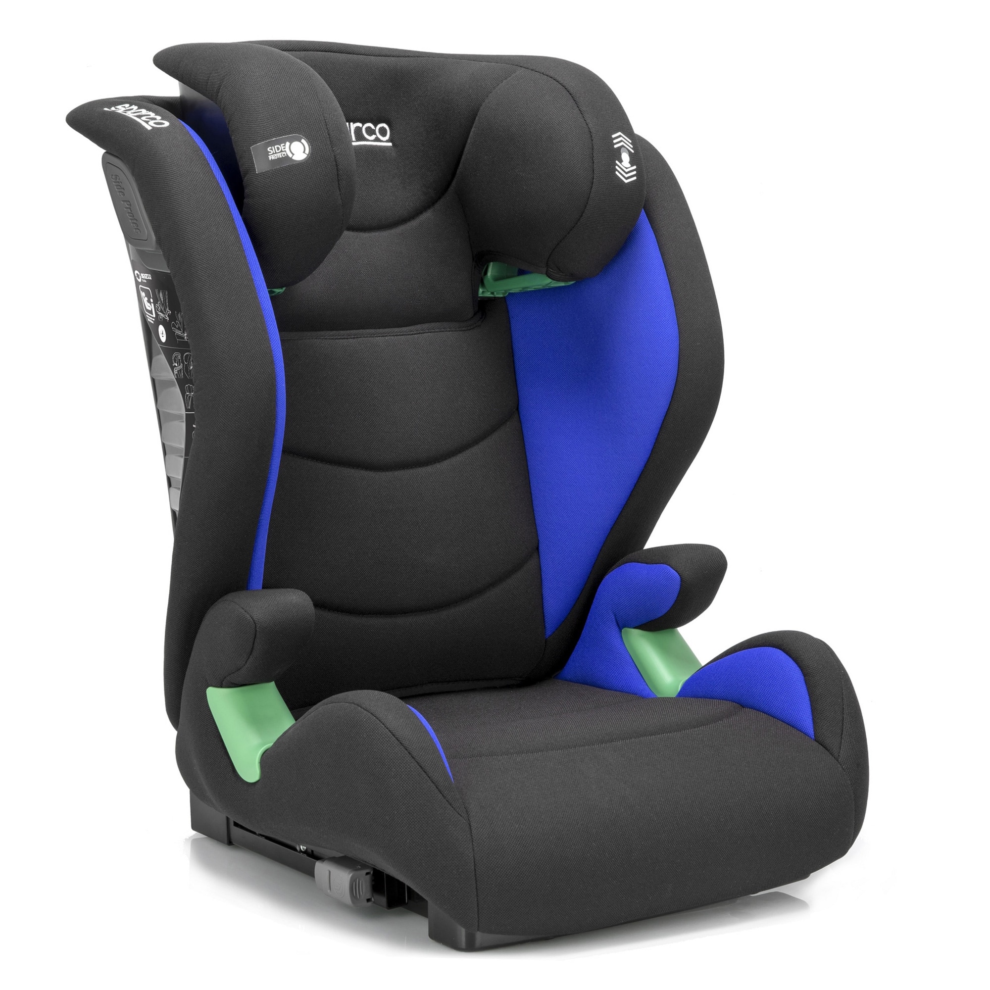 Child Safety Seat Sparco SK2000I Blue Sparco Bilbarnstolar Radne