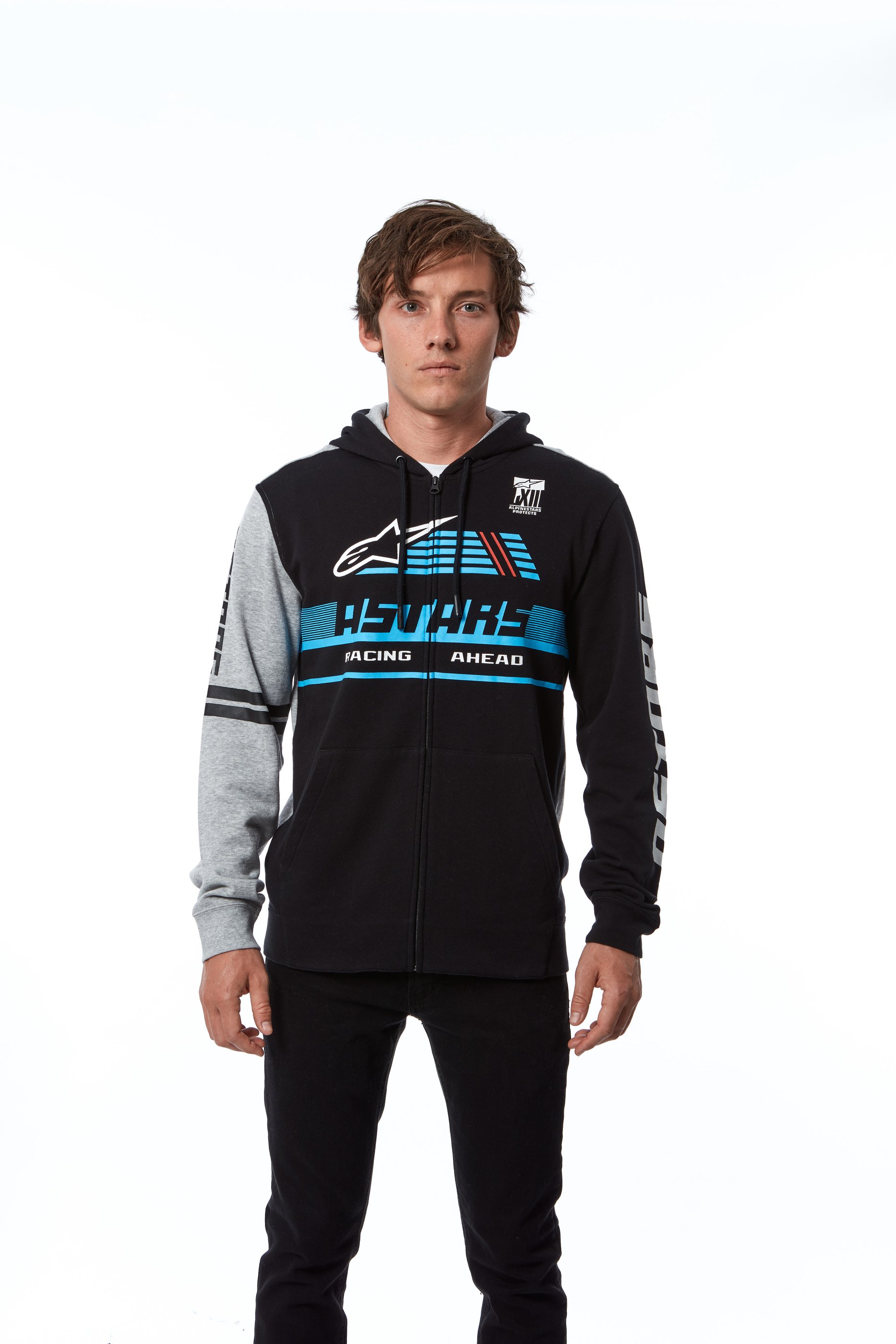 Hoodie Alpinestars Overtake Black