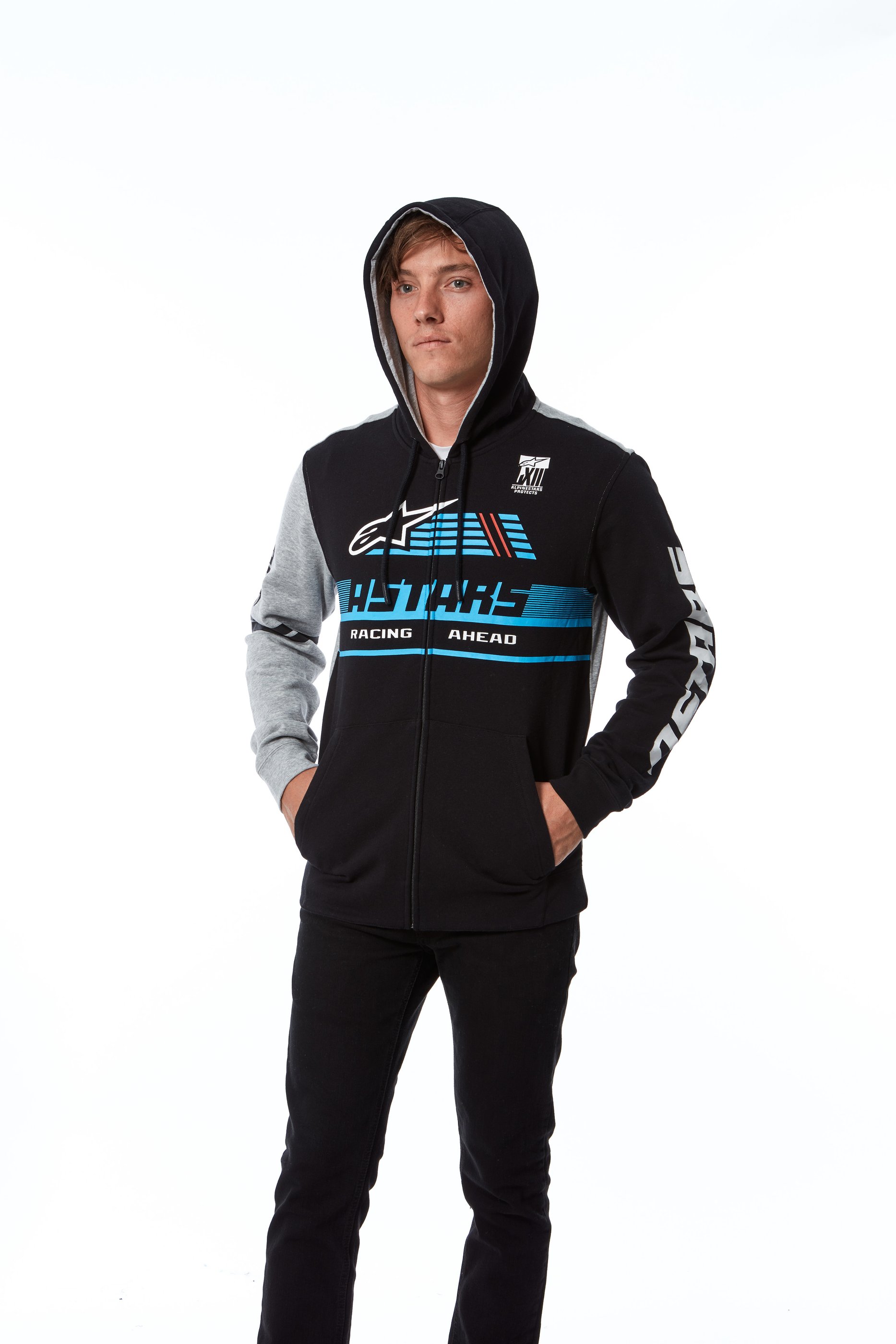 Hoodie Alpinestars Overtake Black