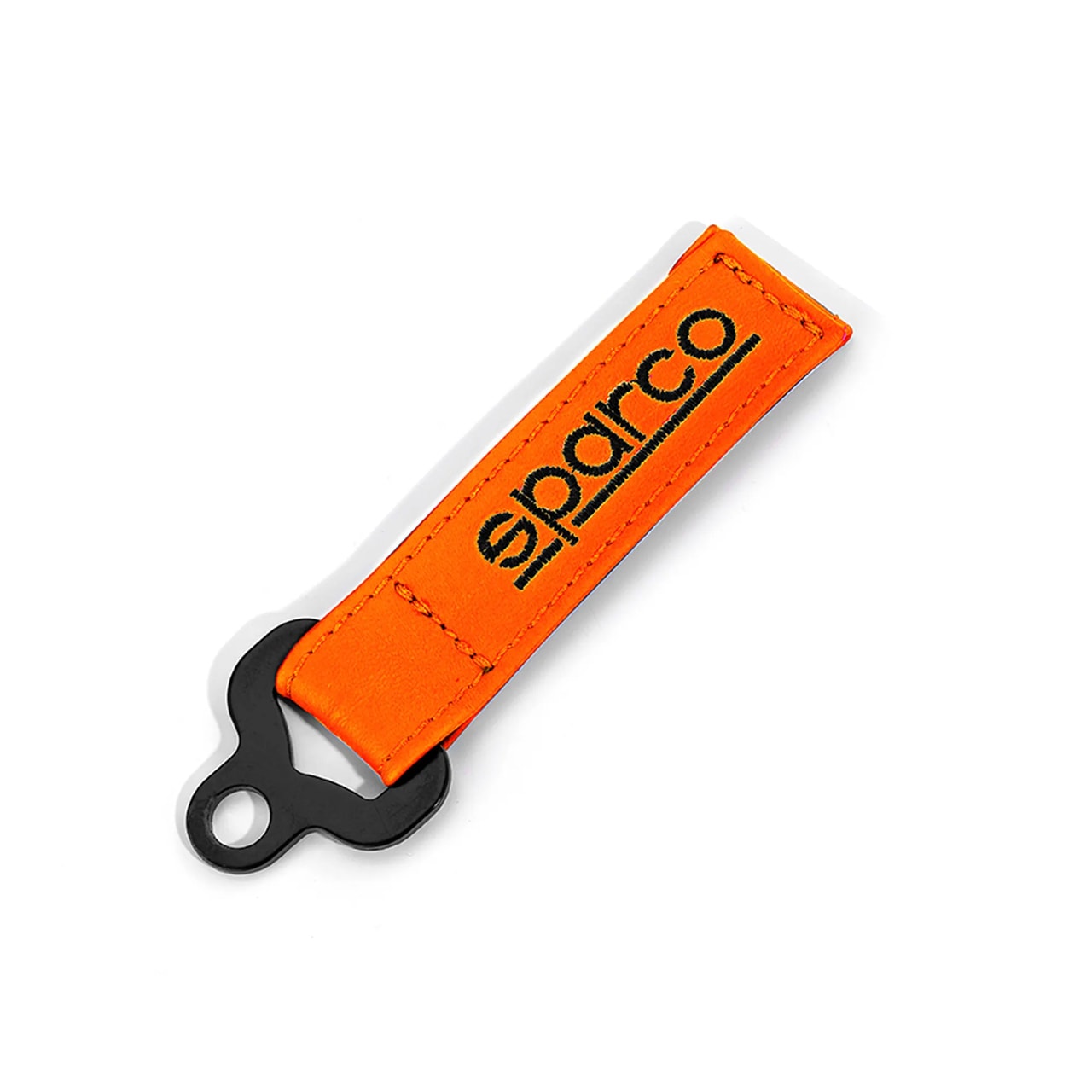 Key ring Sparco Leather Orange