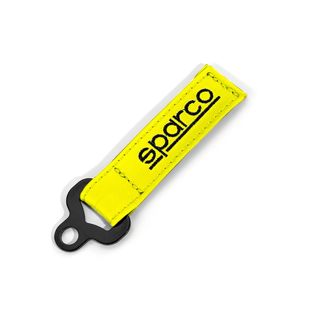 Key ring Sparco Leather Yellow