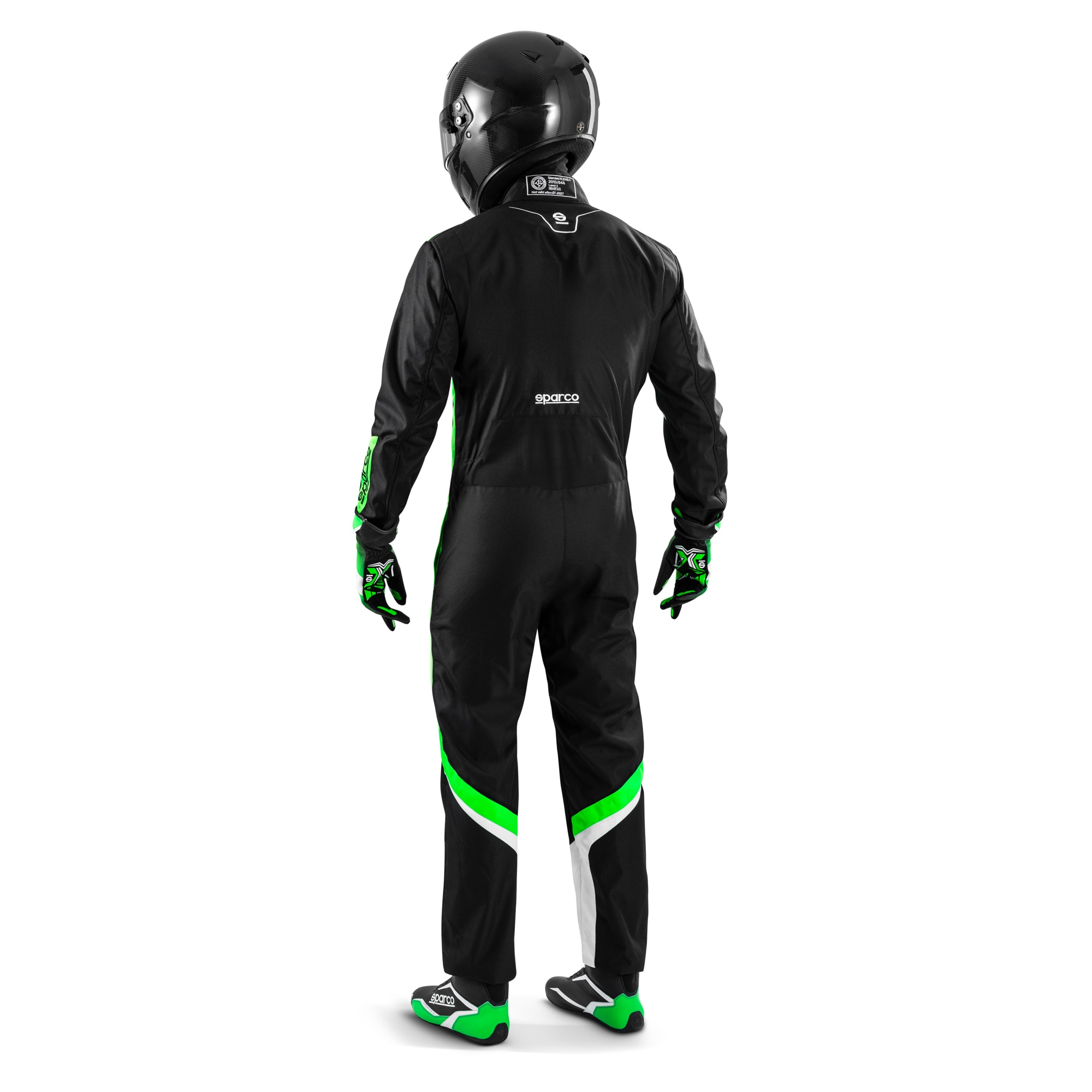 Karting suit Sparco Thunder Black/Green