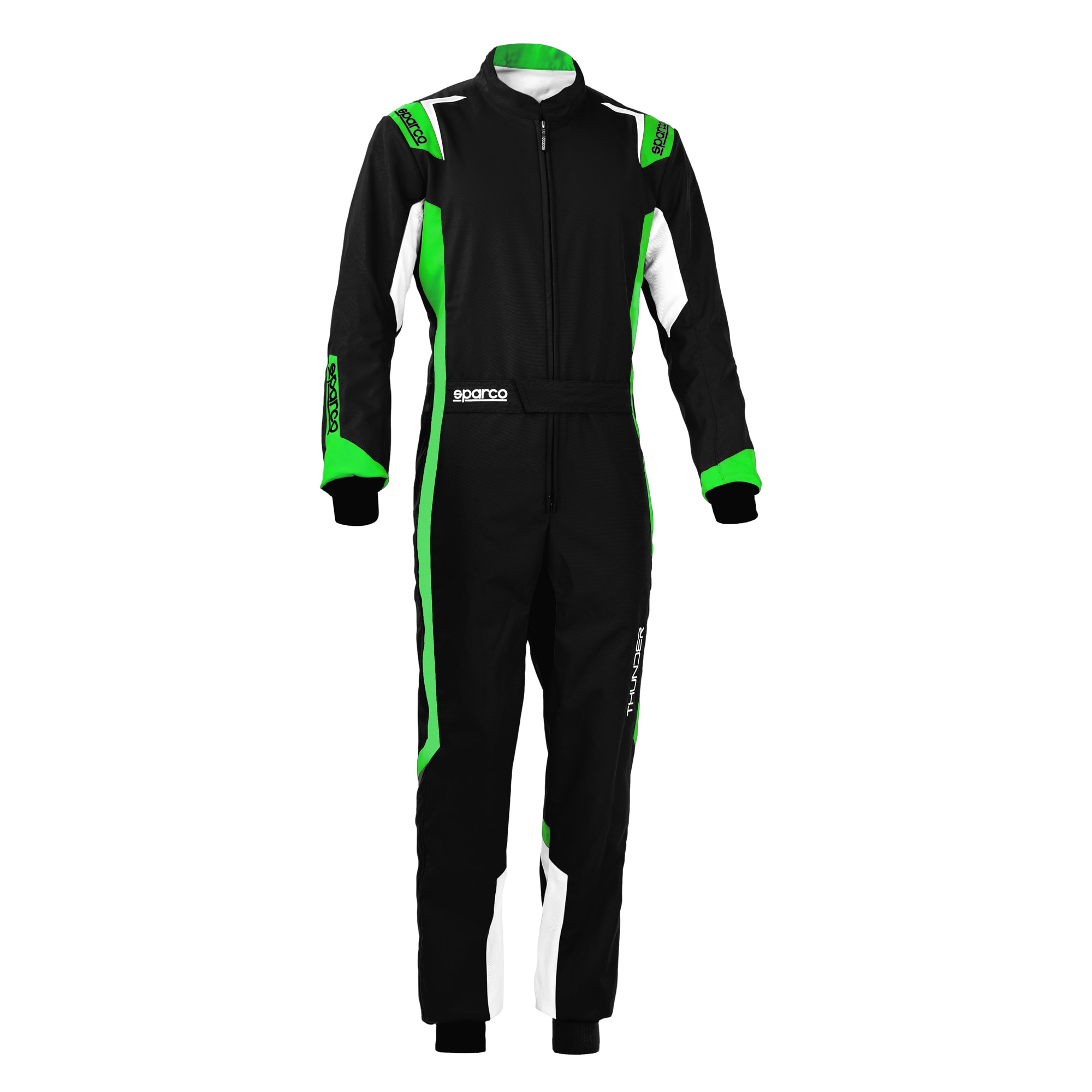 Karting suit Sparco Thunder Black/Green