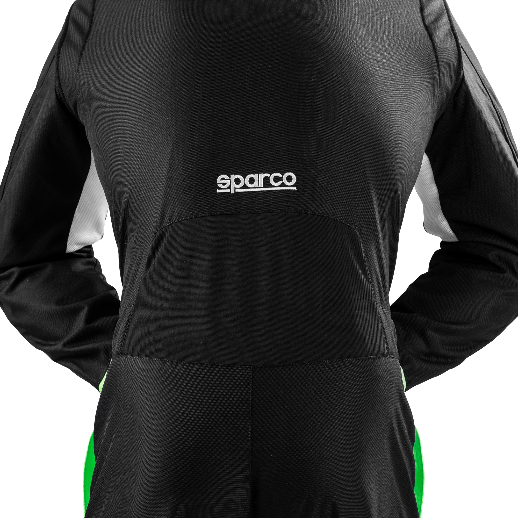 Karting suit Sparco Thunder Black/Green