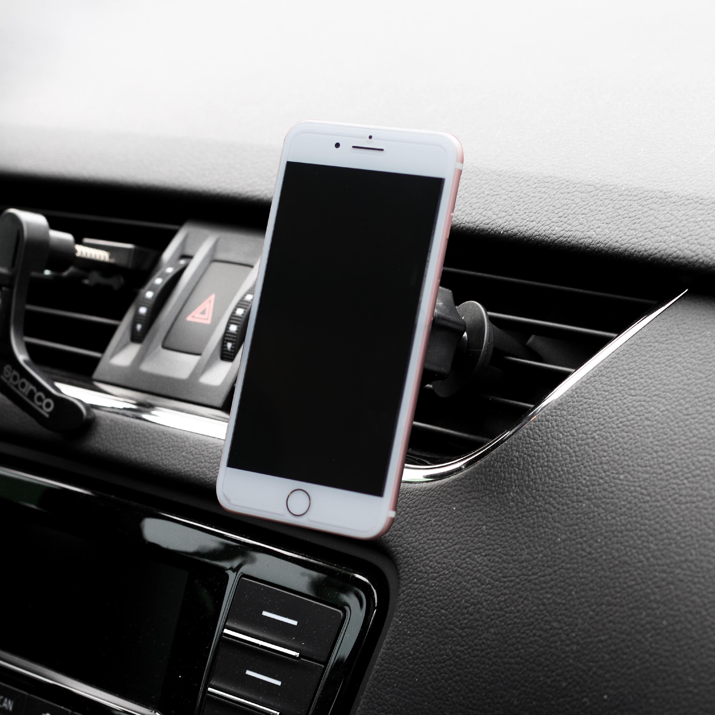 Magnetic mobilephone holder for air vent, Sparco