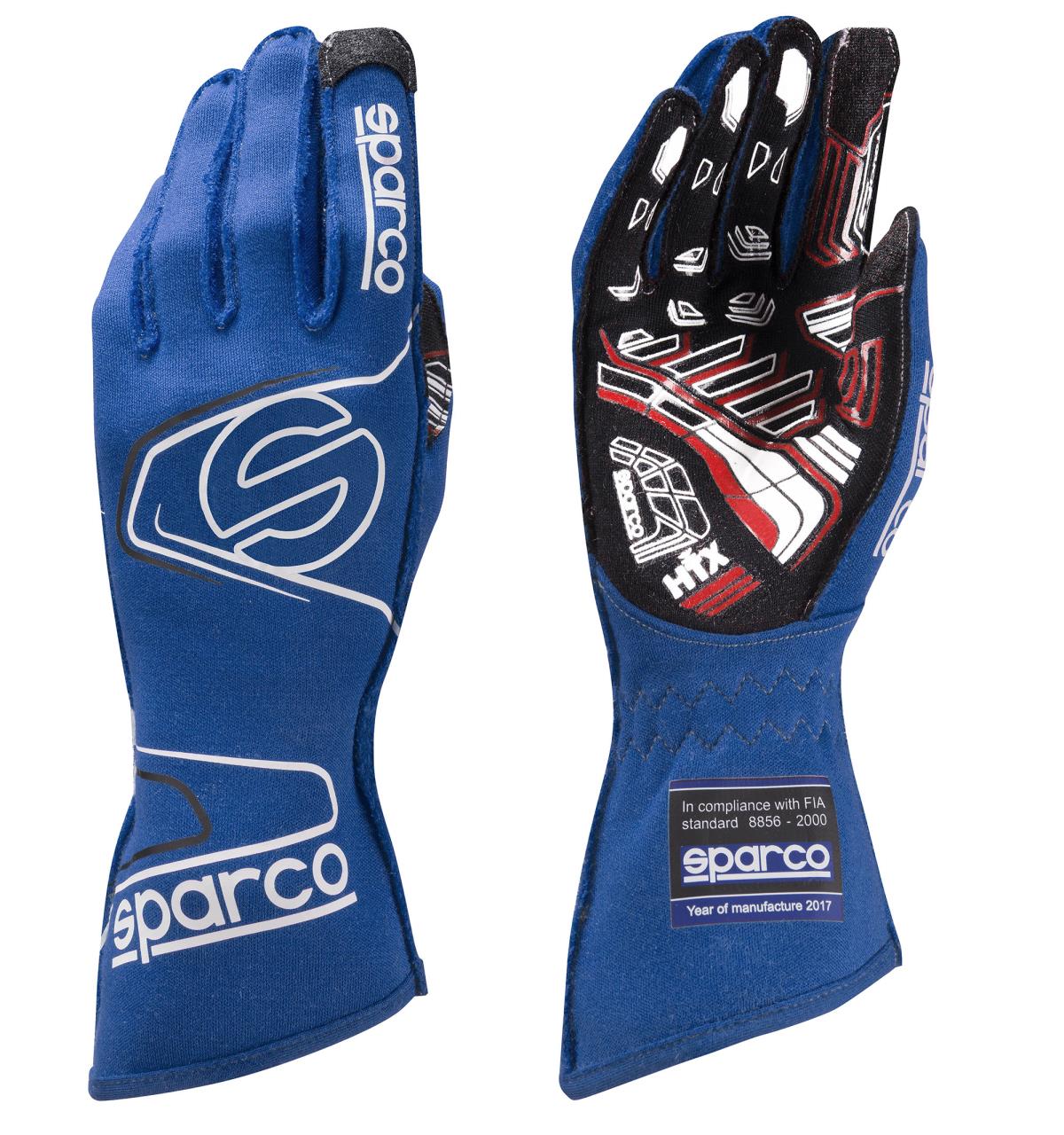 Gloves Sparco Evo RG-7 FIA Blue