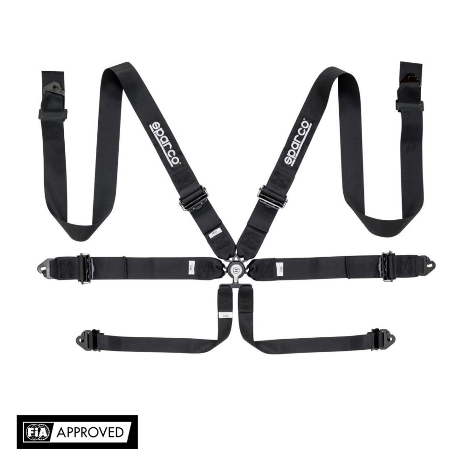 Sparco Harness 04818RAL 6P 3" Alu