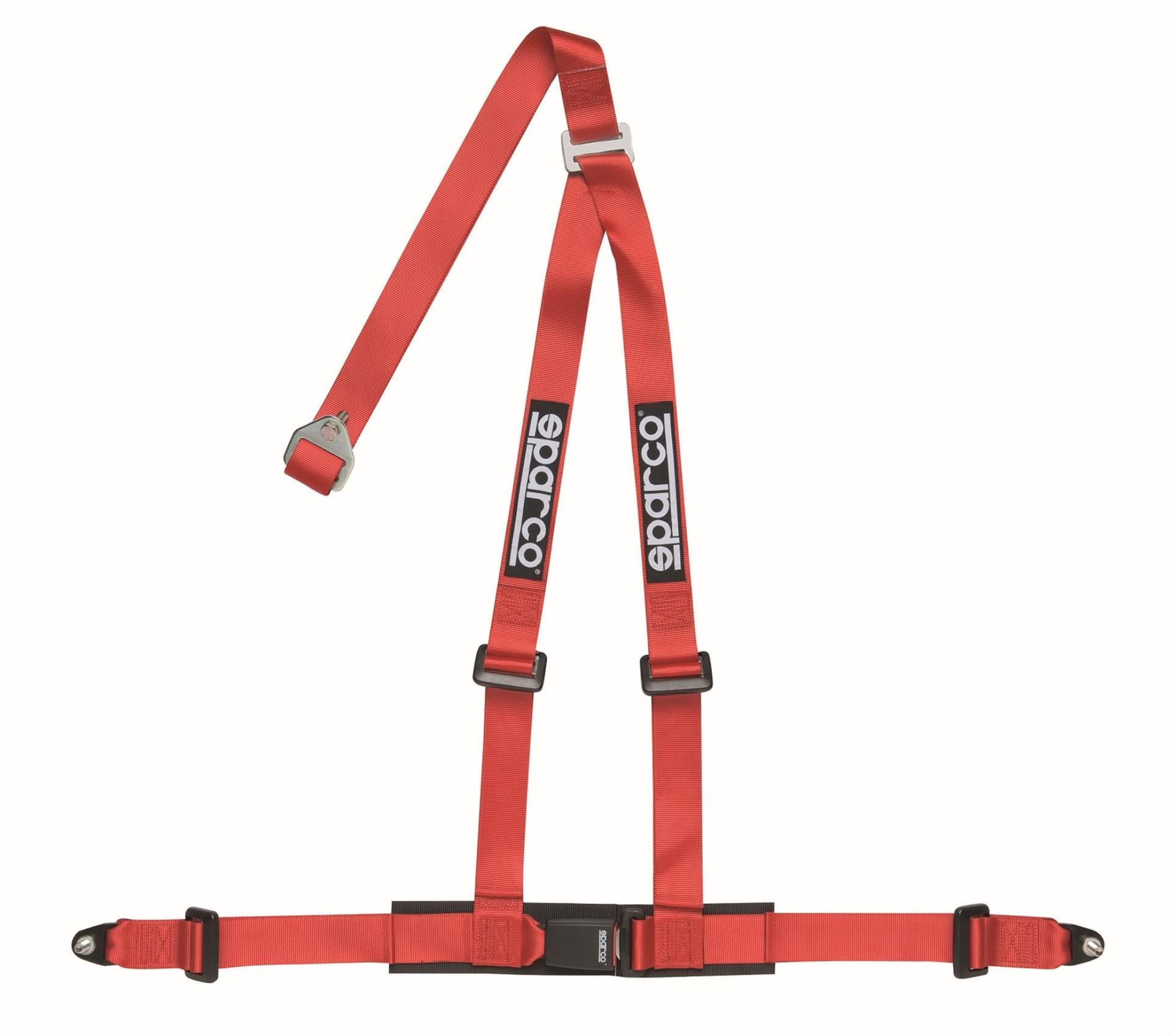 Harness Sparco BV1 3P Red
