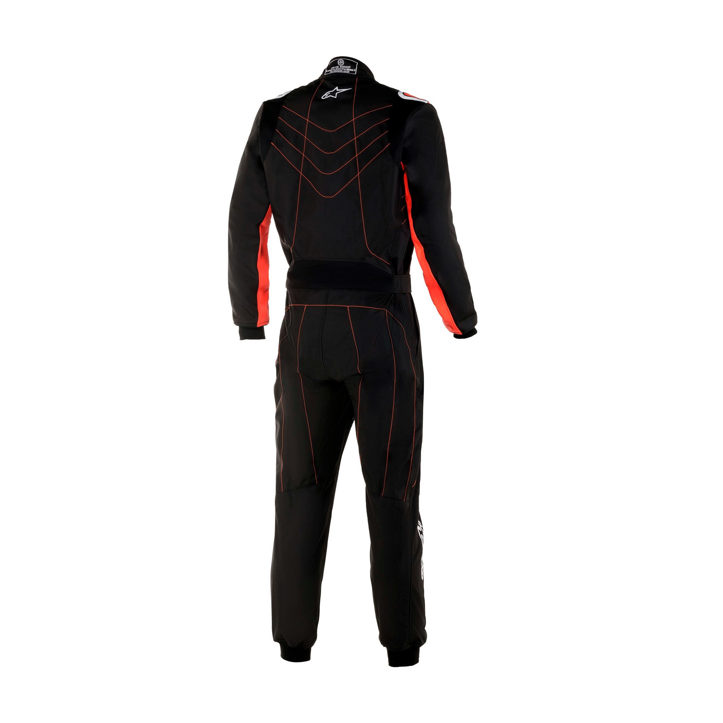 Karting Suit Alpinestars KMX-9 V3 Black/Red Fluo