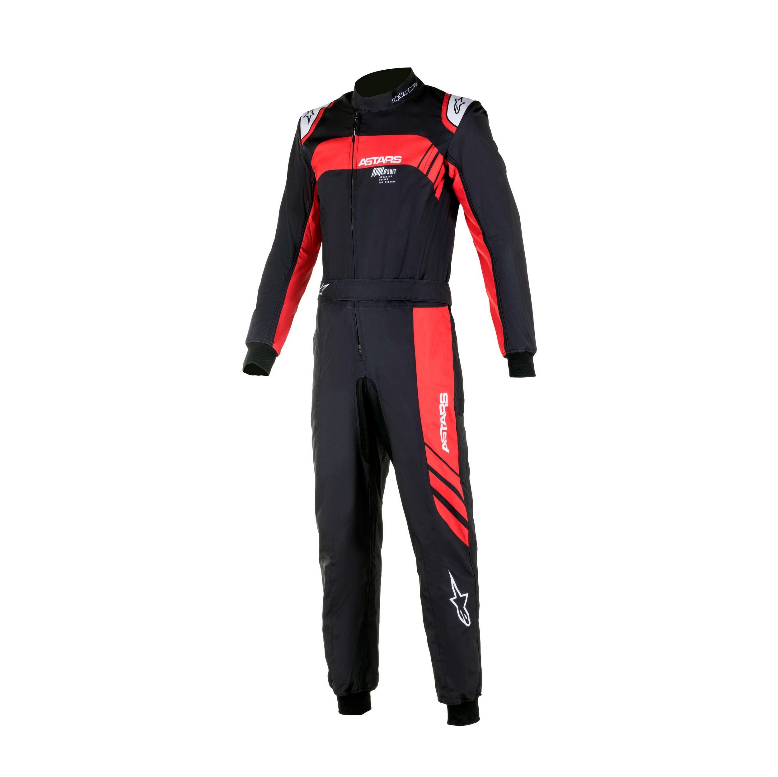 Karting Suit Alpinestars KMX-9 V3 Graphic Black/Re