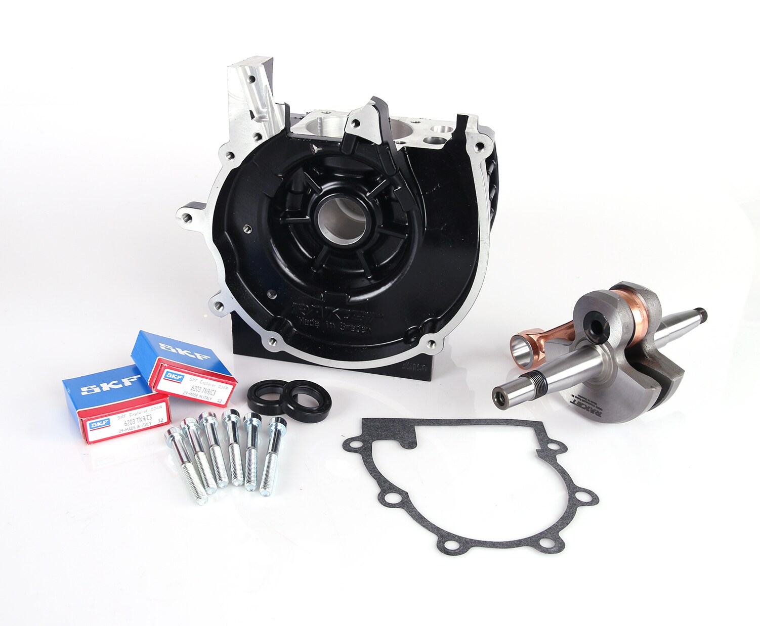 Upgrade Kit Crankcase Raket 95 Black Edition