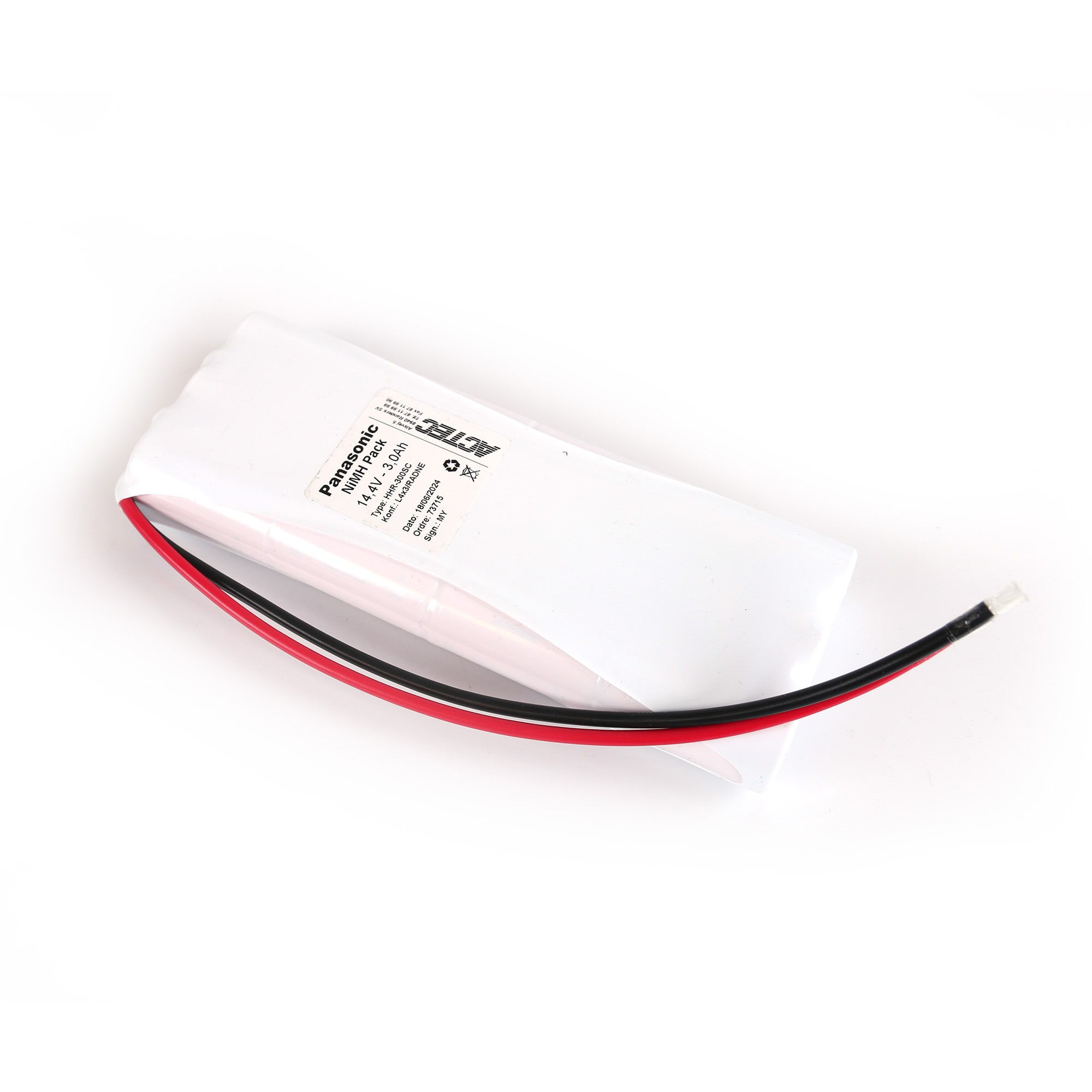Battery 12 cells, 14,4 V 3000 mAh