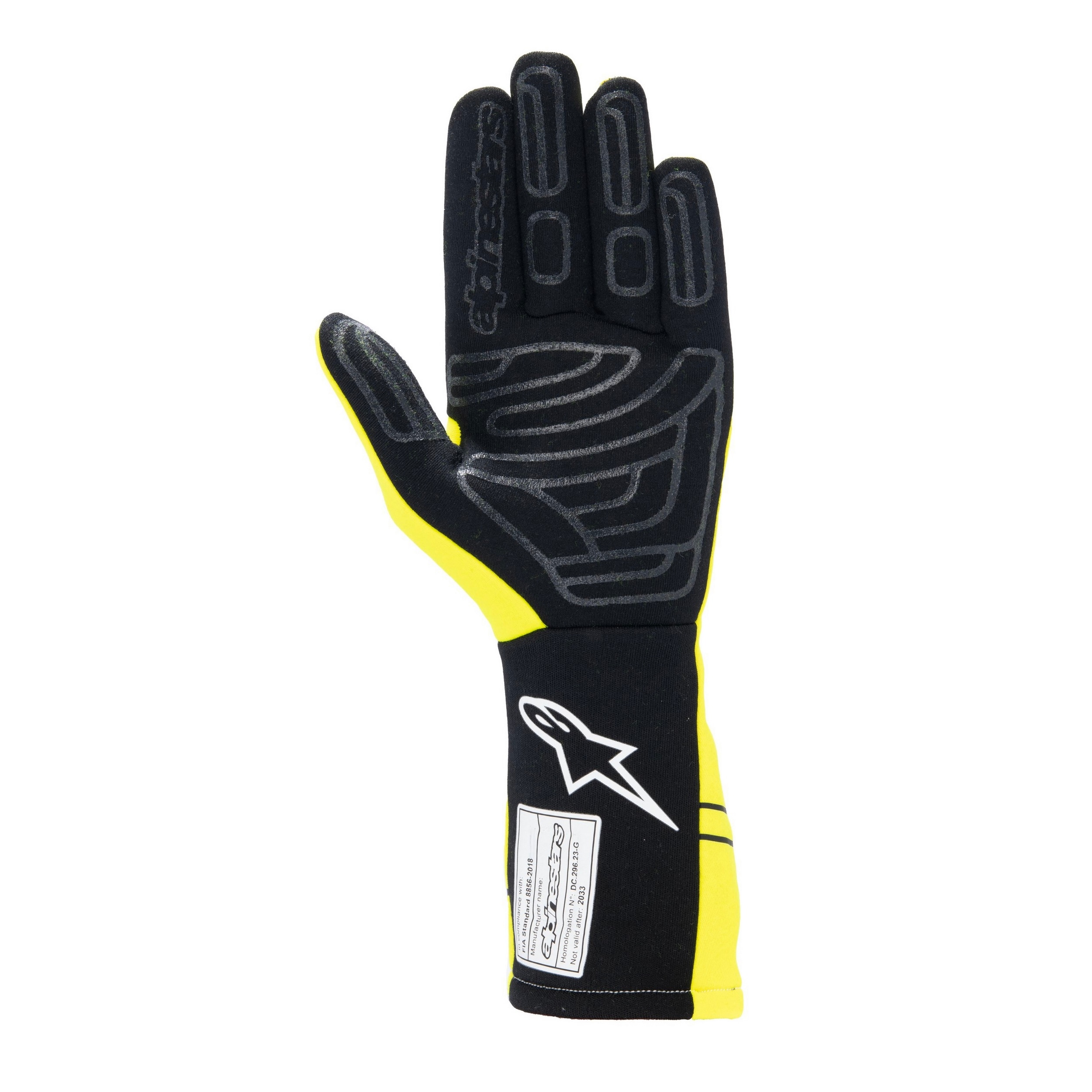 Gloves Alpinestars Tech-1 Start V4 Yellow Fluo