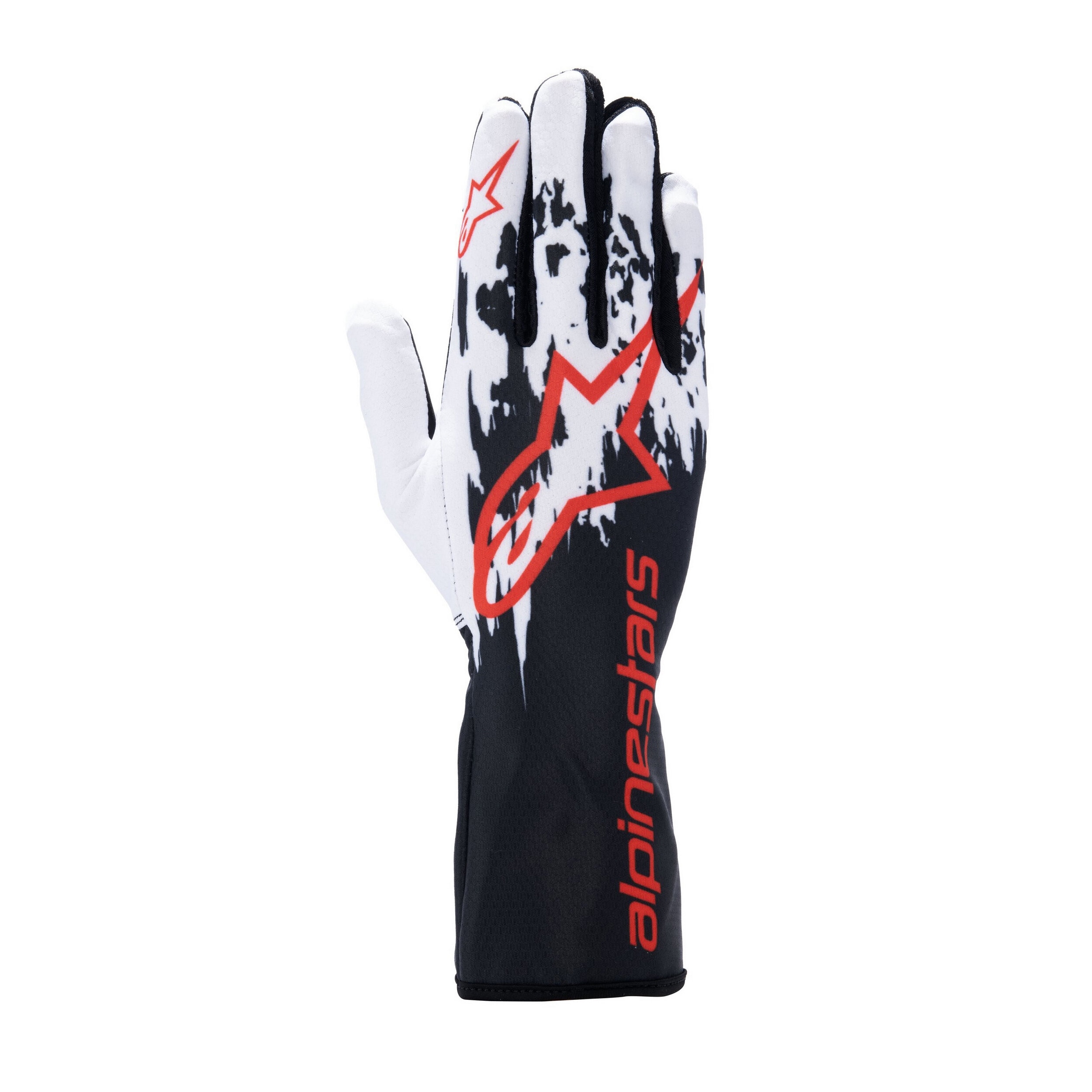 Gloves Alpinestars Tech-1 K V3 Black/White/Red