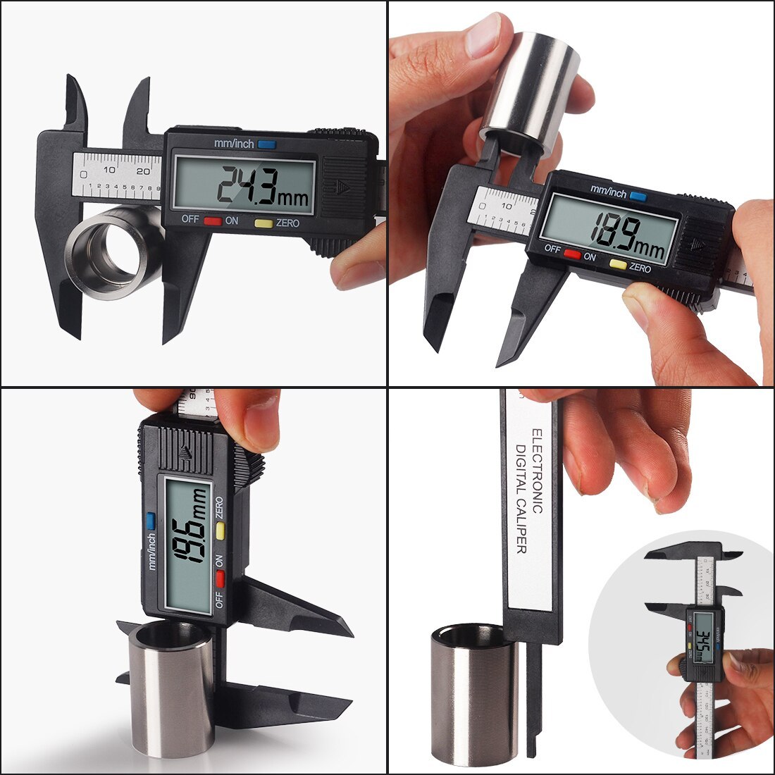 Digital Caliper Composite 0-100 mm