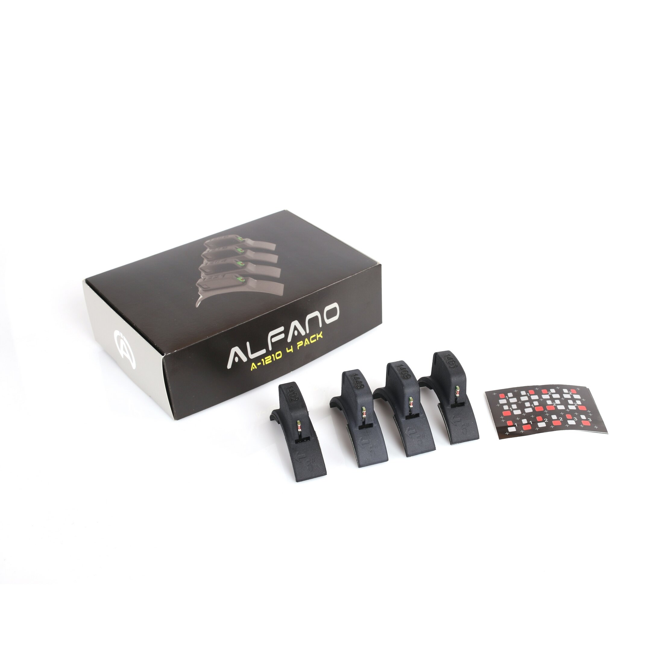 Wireless Internal Tire Pressure & Temp Sensor Alfano 4-pack