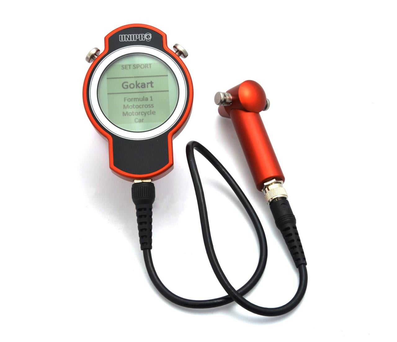 Tyre Pressure Gauge Unitire V2 IR-Temp Red