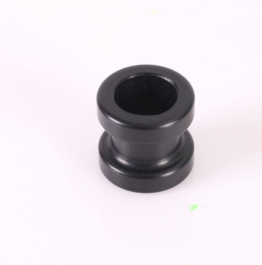 Spacer Ring for Petrol Hose Aluminum Black 9 mm hole