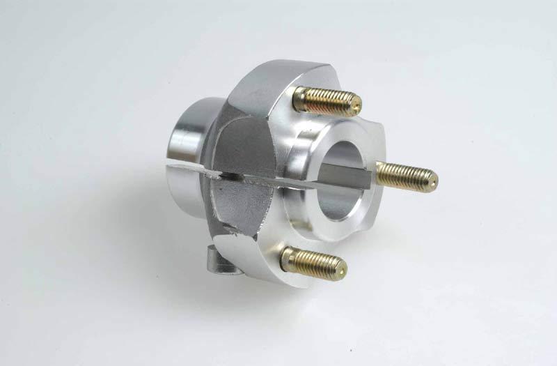 Rear Hub Aluminium 25mm x 45 mm 6 mm