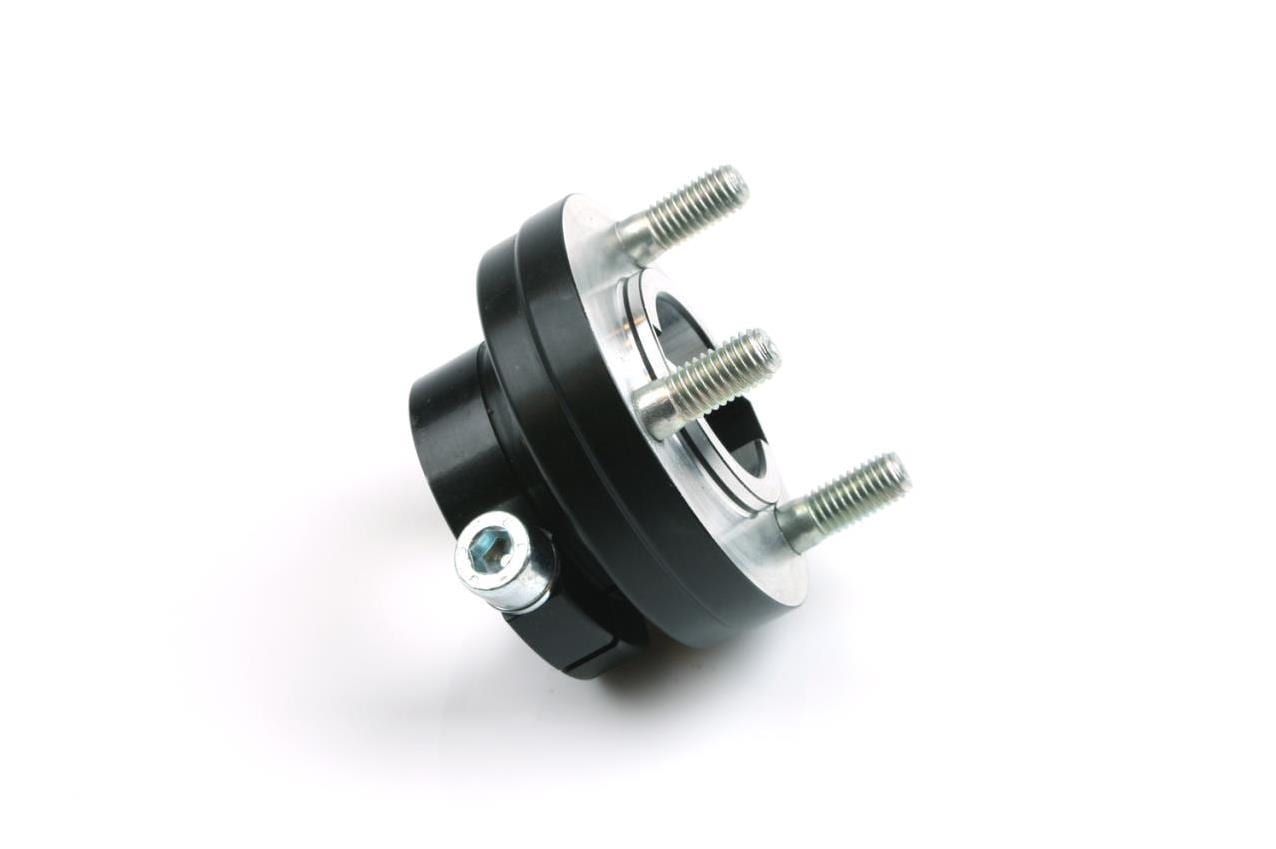 Rear hub 30mm x 35 black Aluminium