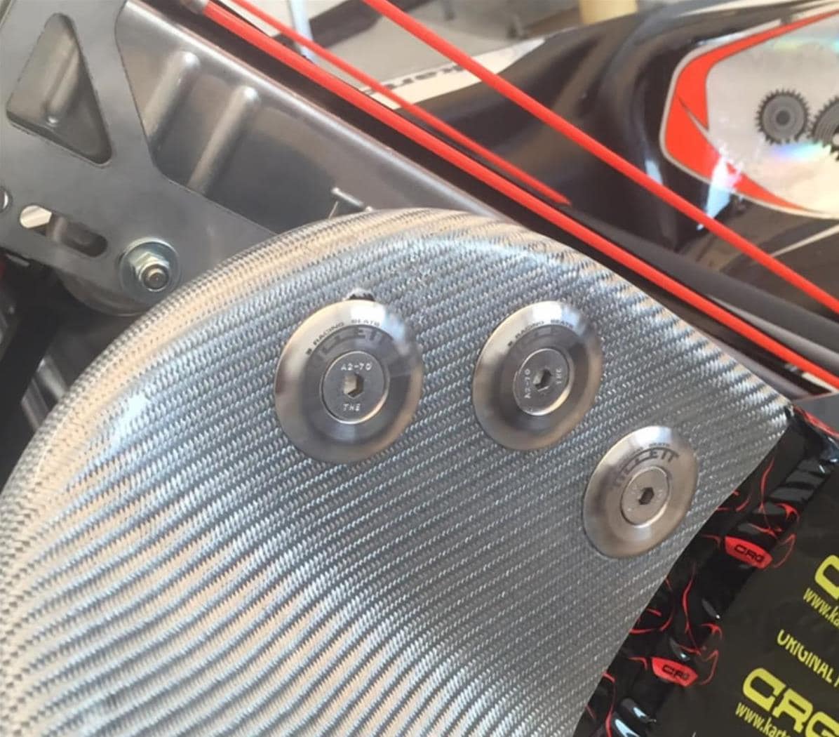 Screw Kit for Seat, Extra Low Profile Tillett TK8