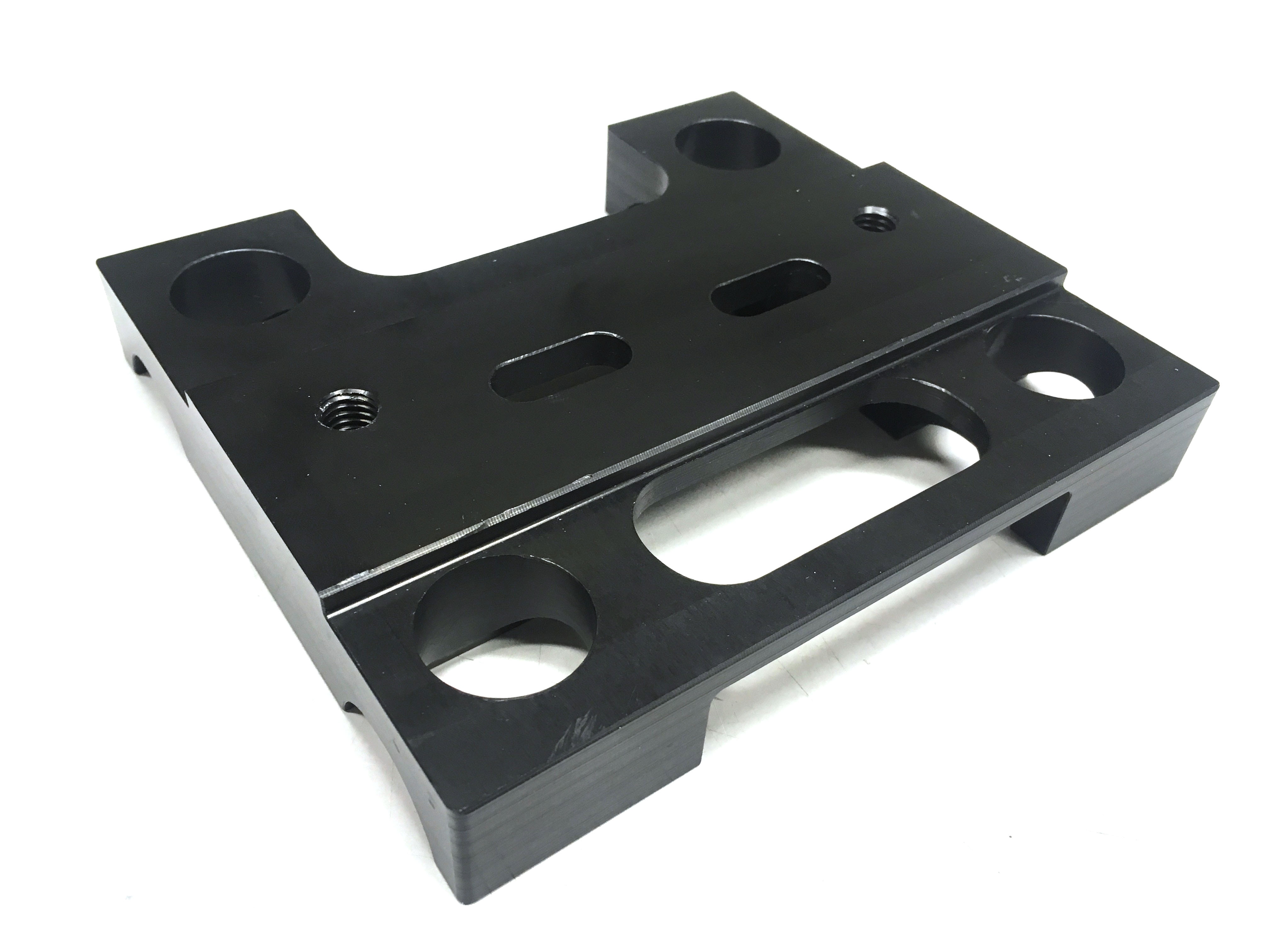 Adjustable Enginemount ,base only, 28-30 mm Black