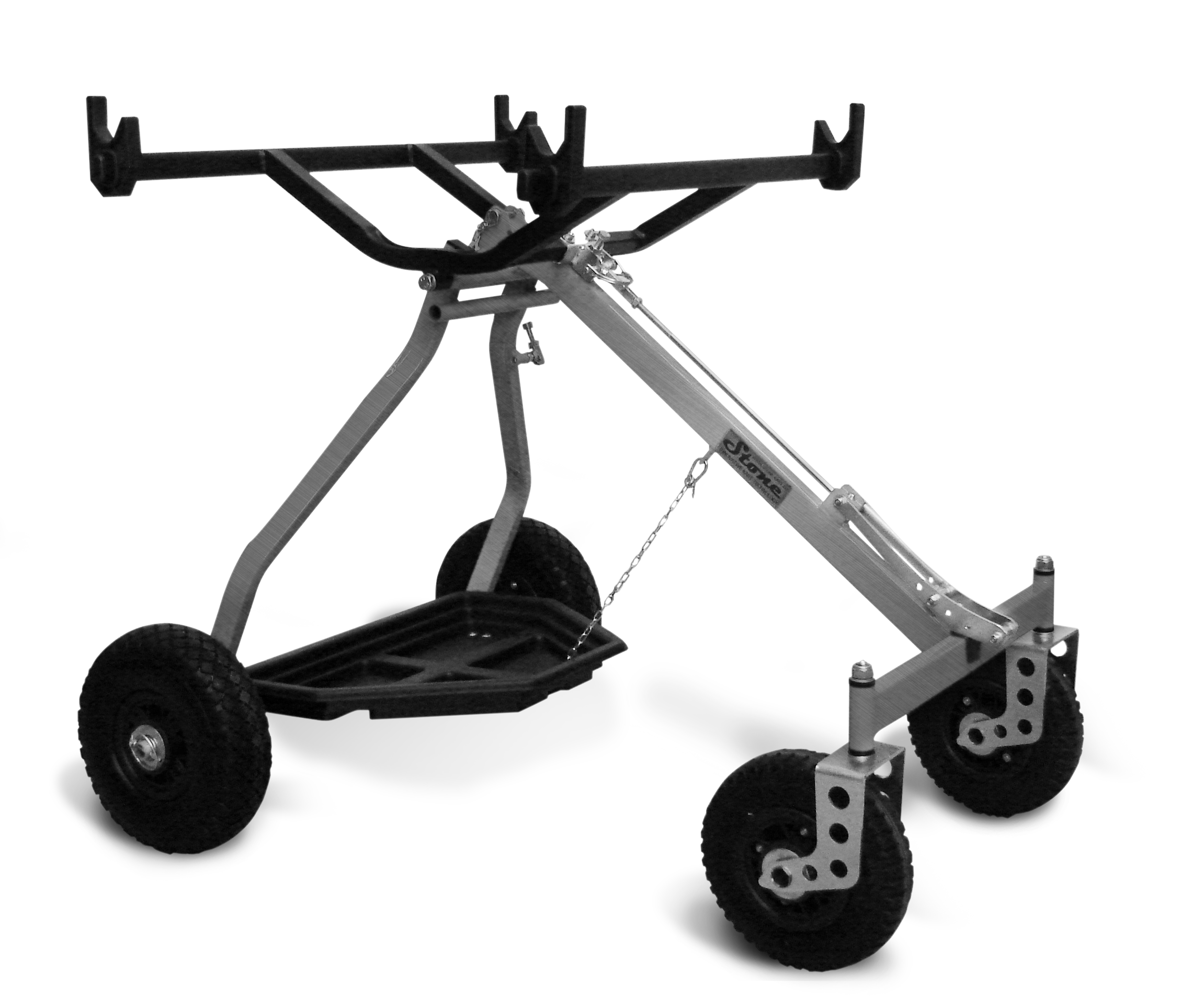 Kart Trolley Stone Evolution Lift Silver