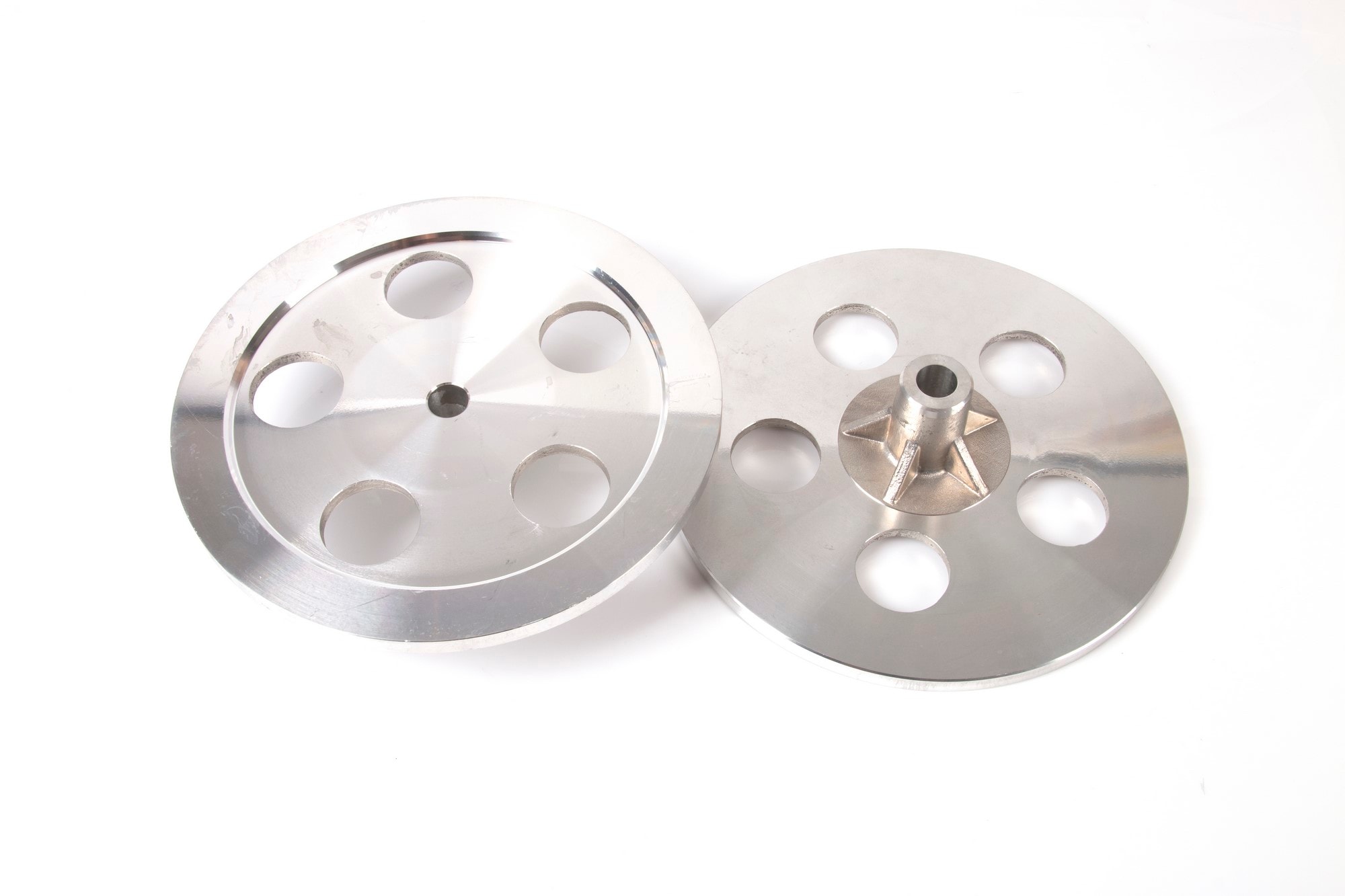 Front wheel adjustment discs for 25 mm steering spindle