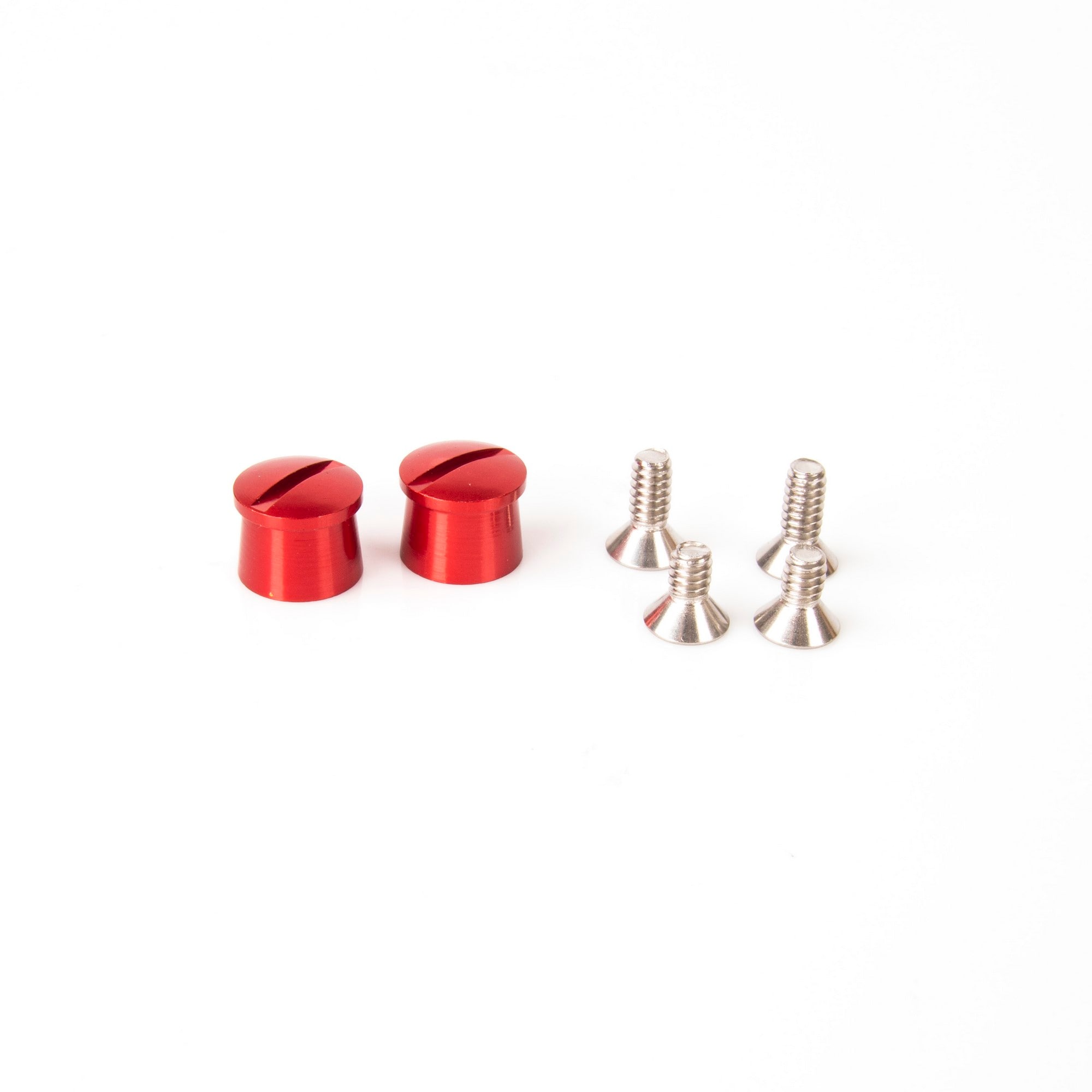 Tear-Off fixing kit Universal Aluminium Red