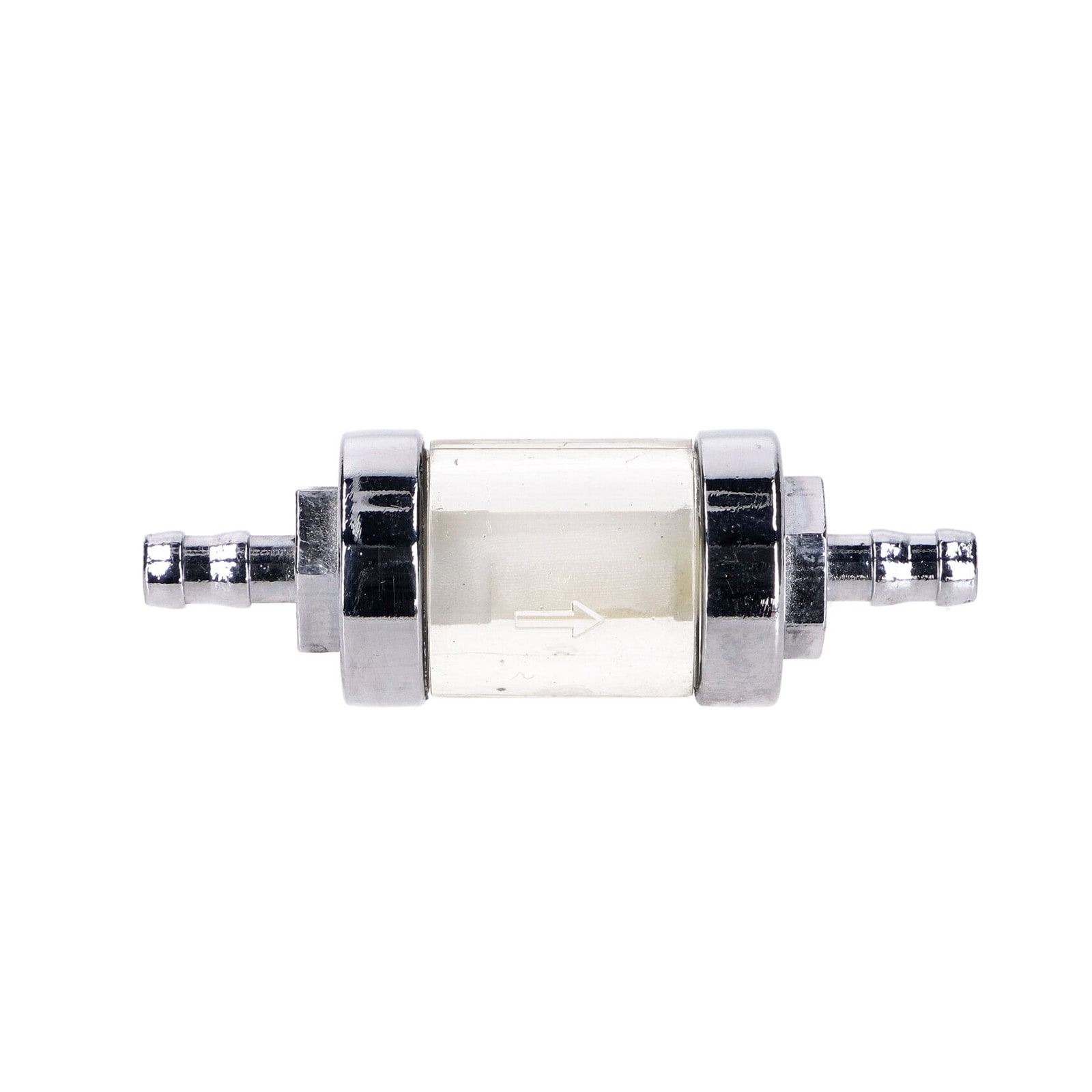 Fuel  filter chrome-plated 6 mm