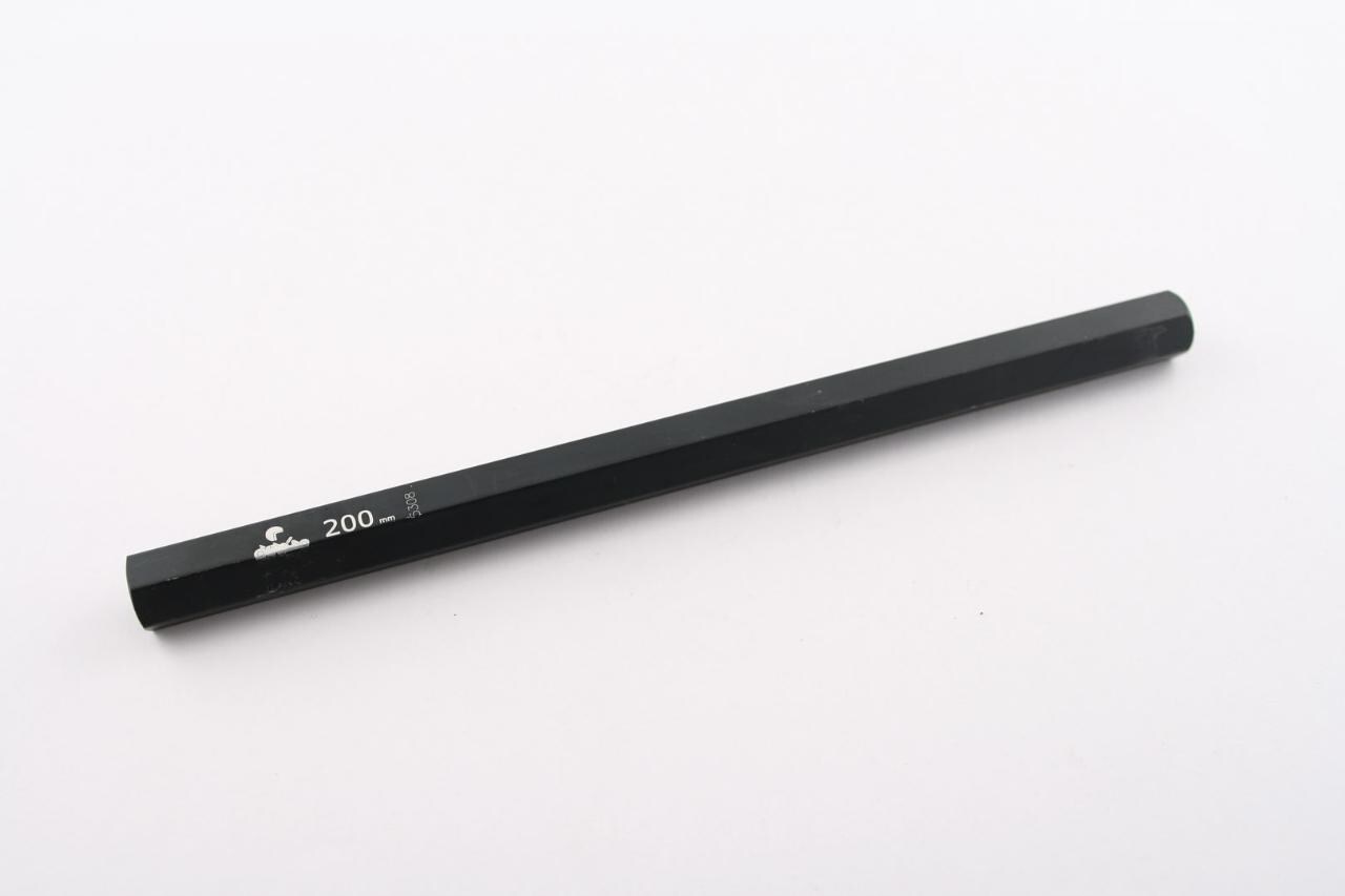 Tie rod 200mm black hexagonal