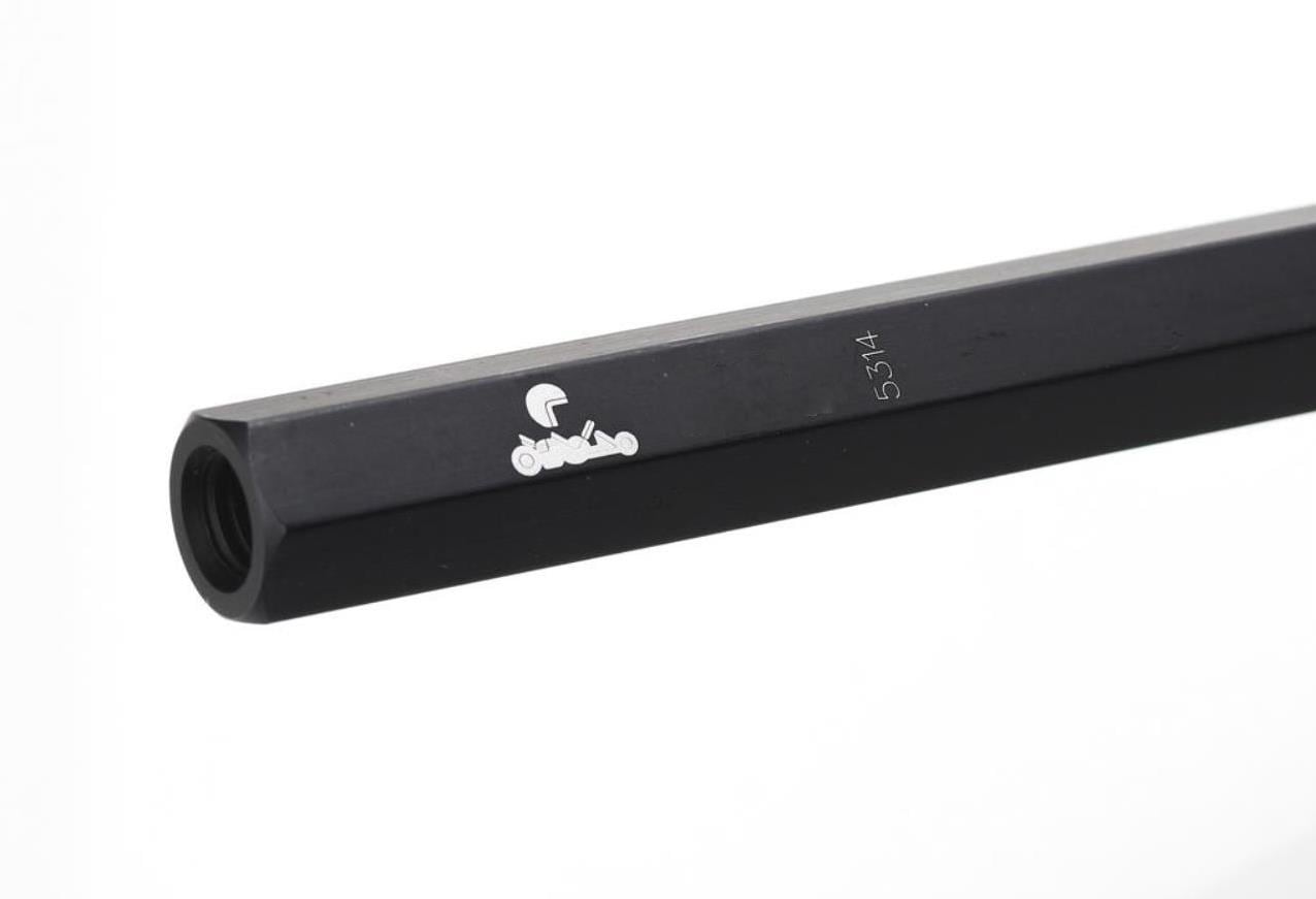 Tie rod 240mm black hexagonal