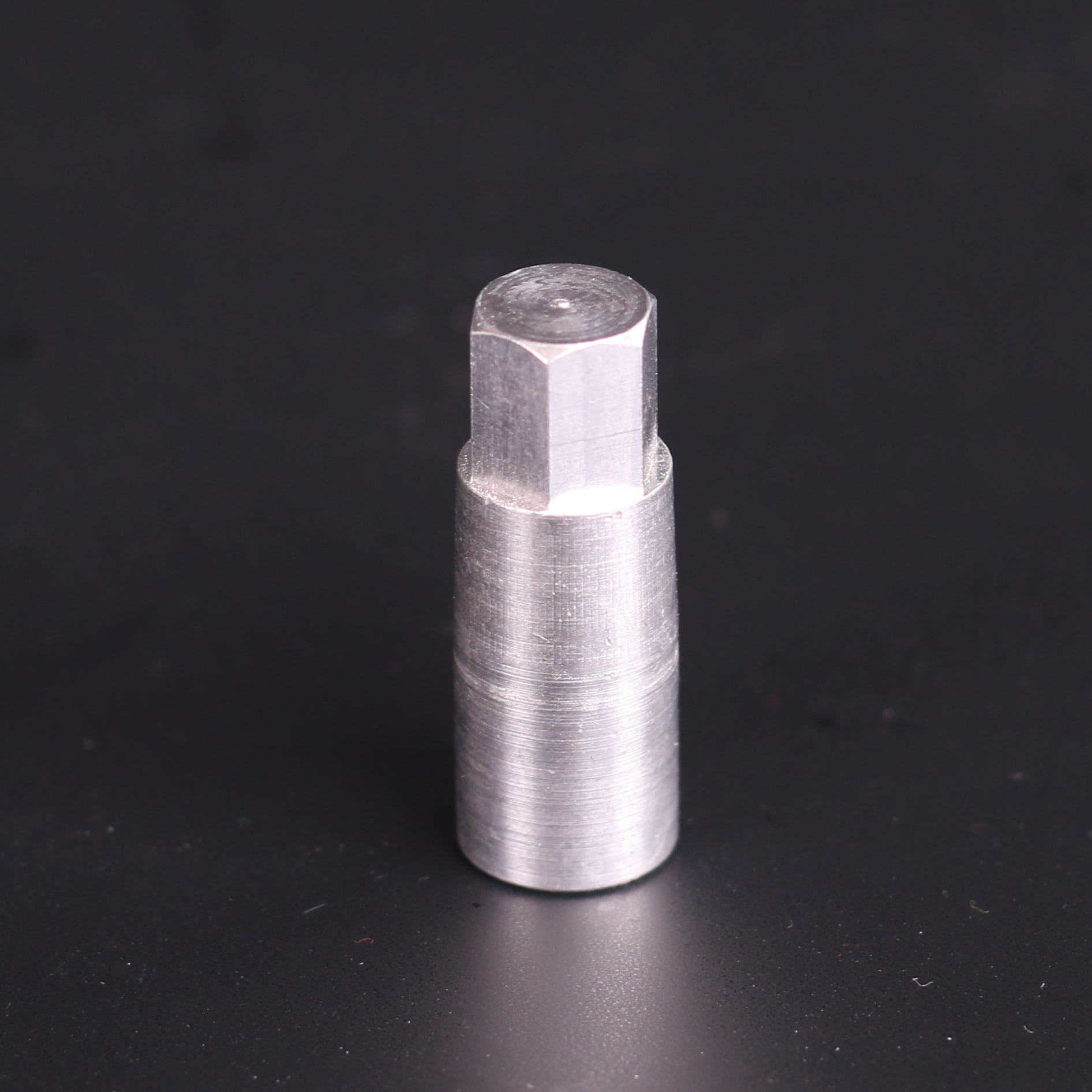 Nut M 8 Aluminium Hexagon Silver