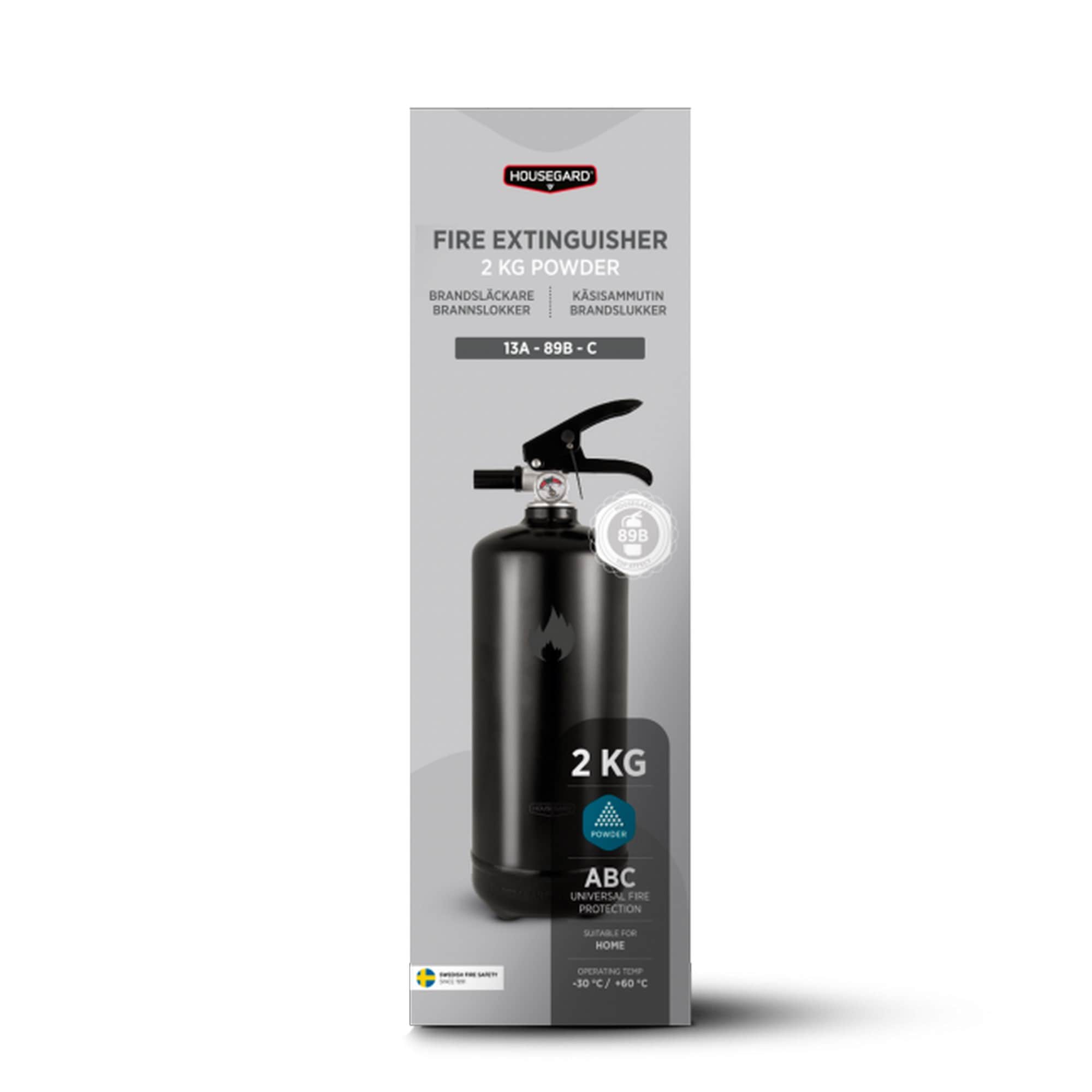 Fire extinguisher Design by Housegard 2 kg powder